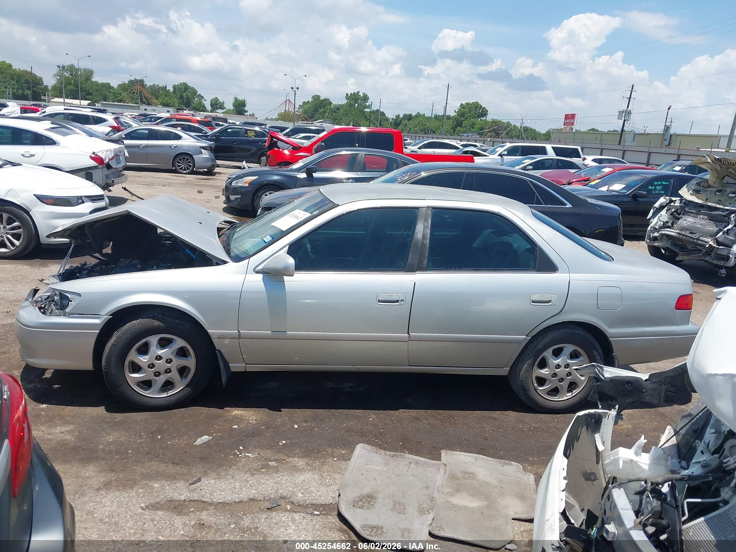 2001 Toyota Camry Le V6 Gray vin: JT2BF22K310338794