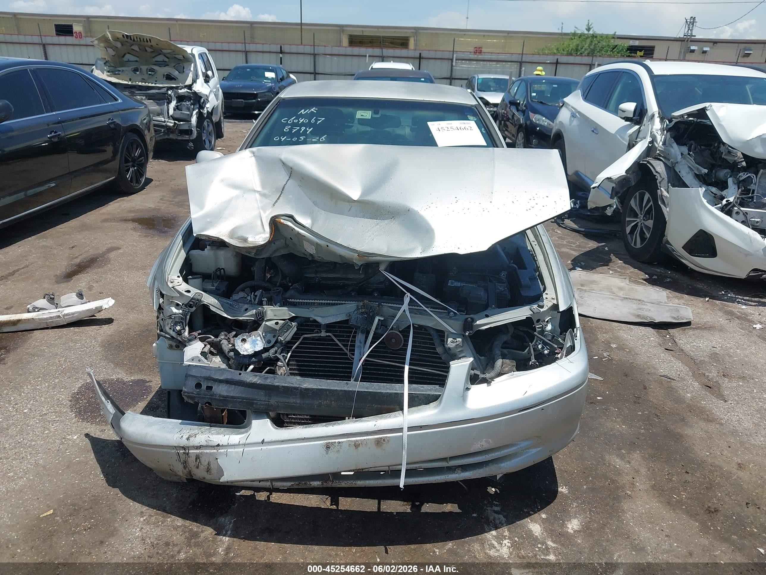 2001 Toyota Camry Le V6 Gray vin: JT2BF22K310338794