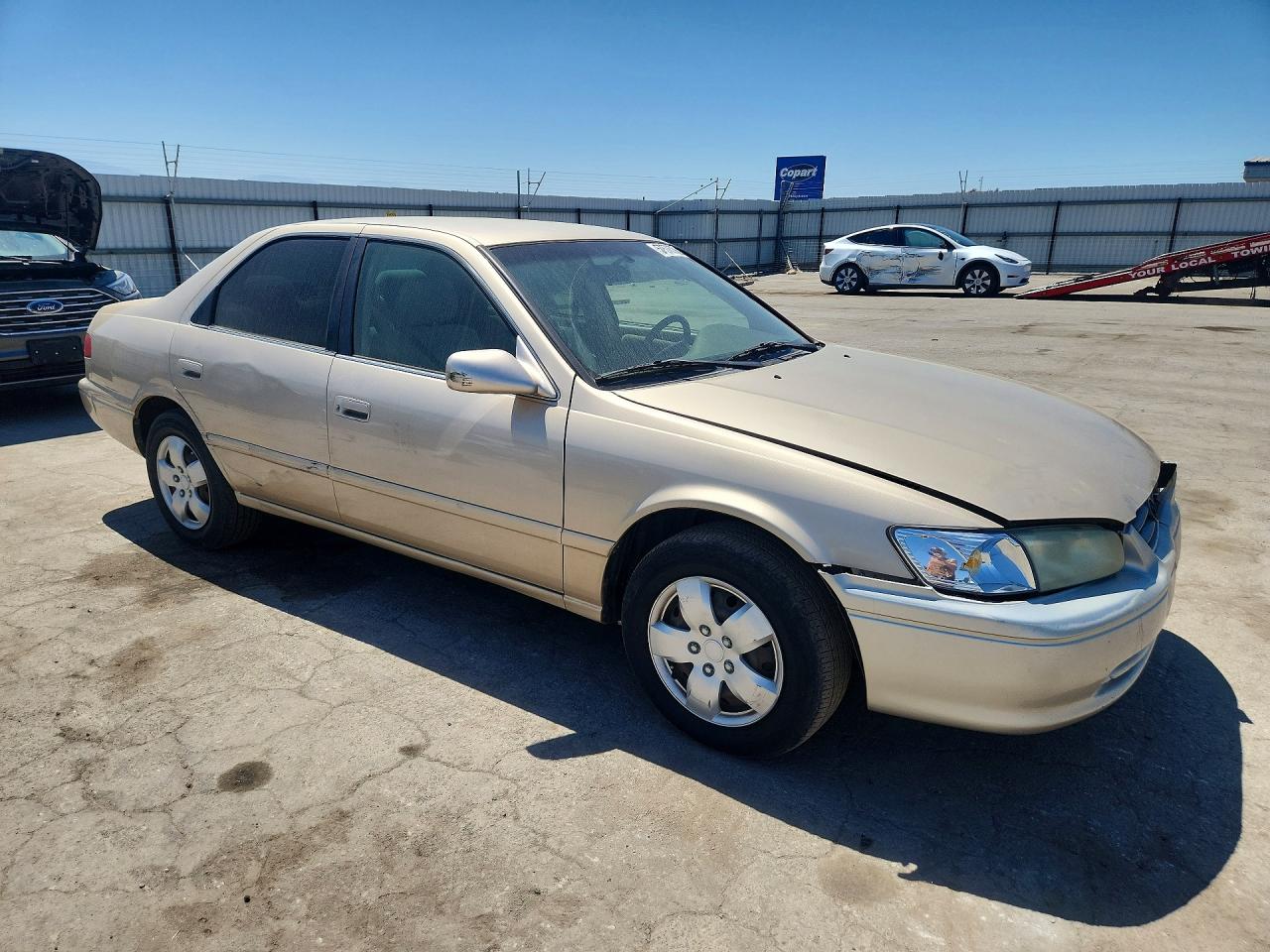 2001 Toyota Camry Le V6 Beige vin: JT2BF22K410340537