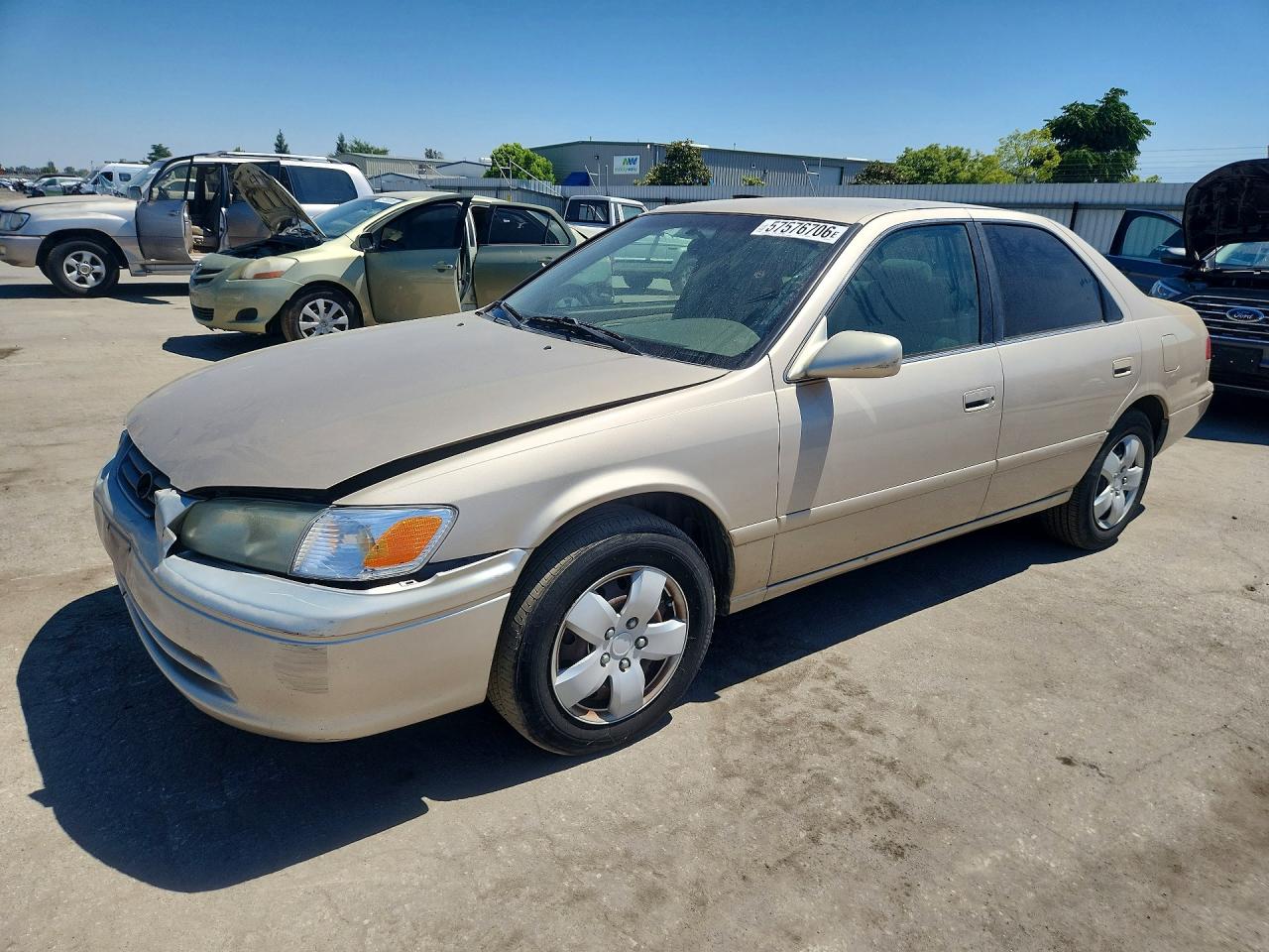 2001 Toyota Camry Le V6 Beige vin: JT2BF22K410340537