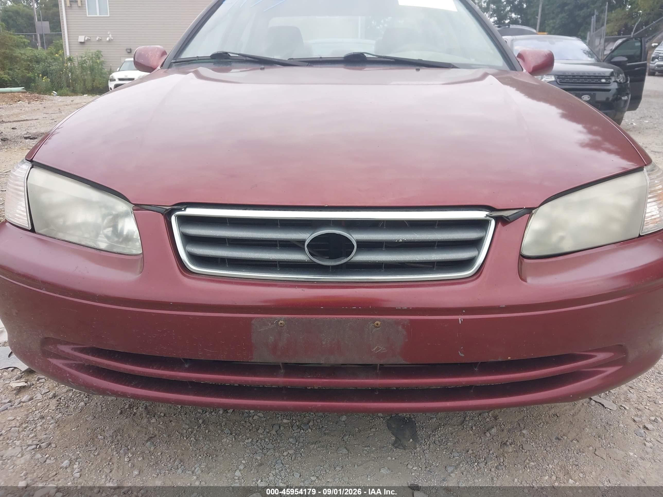 2000 Toyota Camry Le V6 Red vin: JT2BF22K4Y0243896