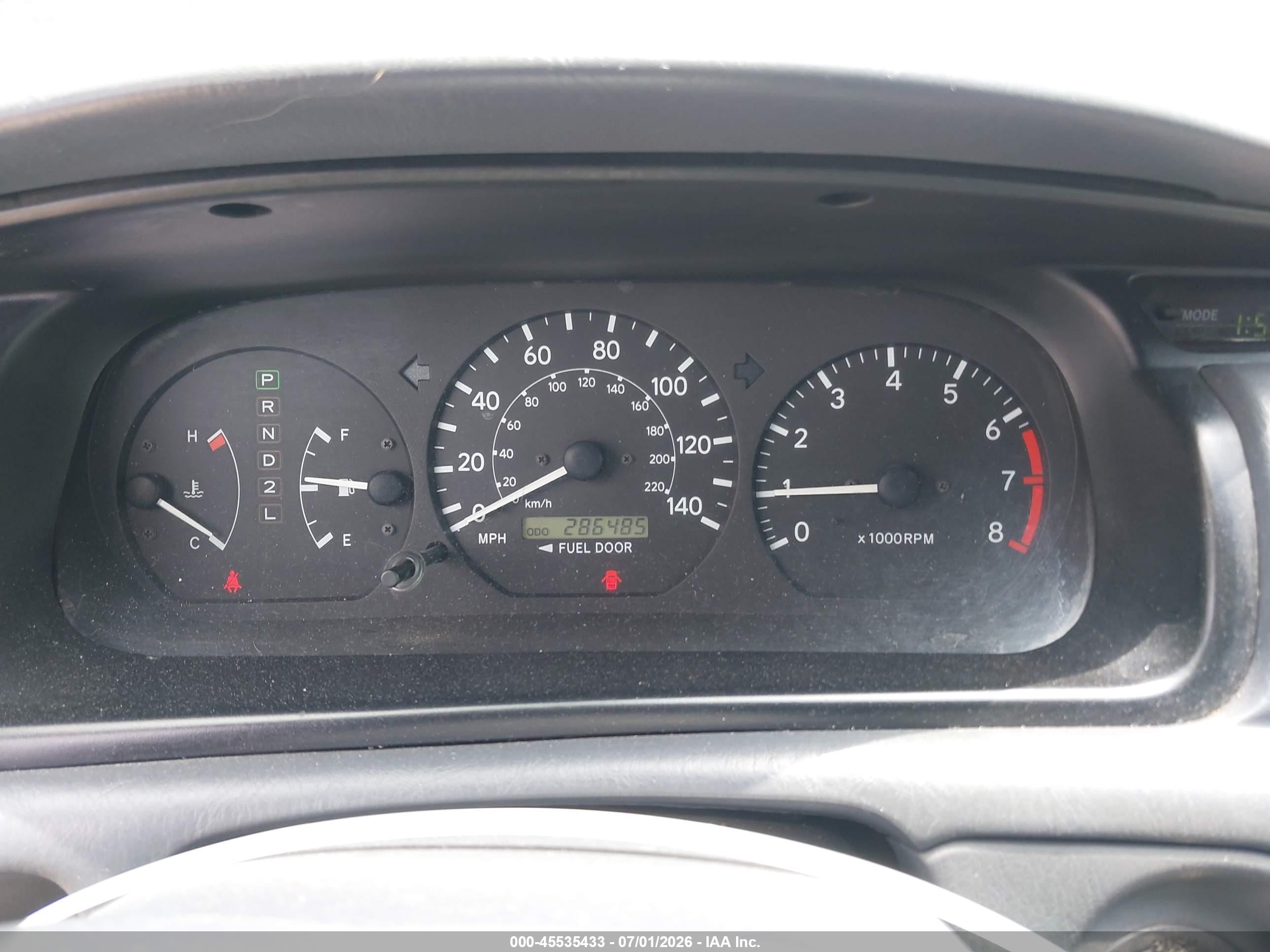 2001 Toyota Camry Le V6 Silver vin: JT2BF22K510339851