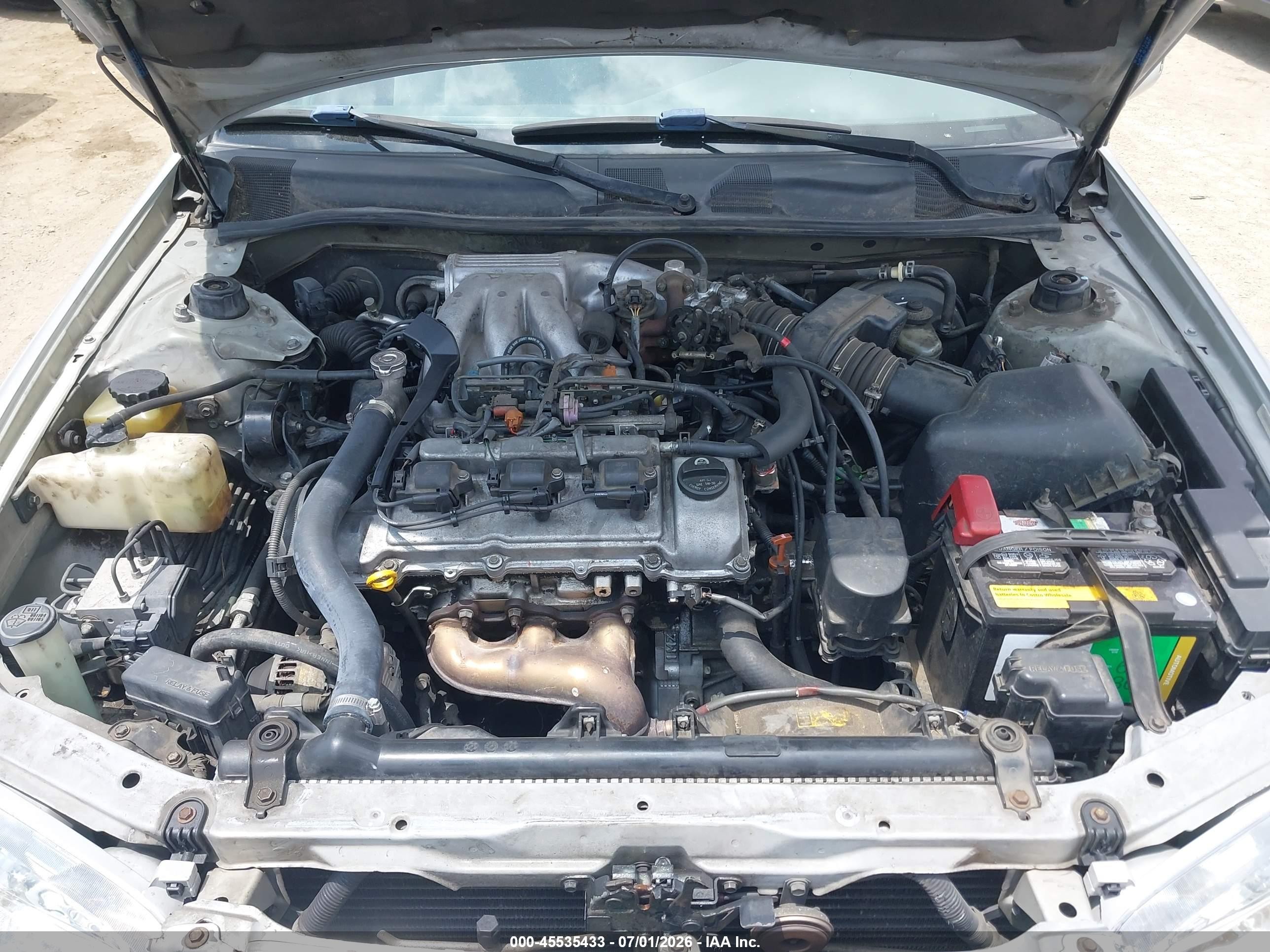 2001 Toyota Camry Le V6 Silver vin: JT2BF22K510339851