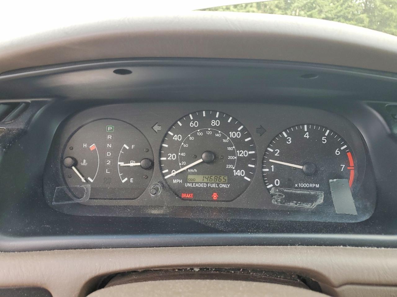 1999 Toyota Camry Le Tan vin: JT2BF22K5X0162744
