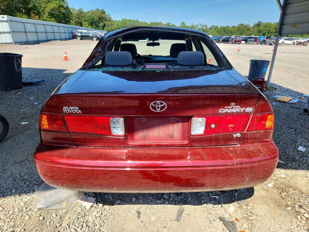 2001 Toyota Camry/le/x Le V6 Бордовый vin: JT2BF22K610339437