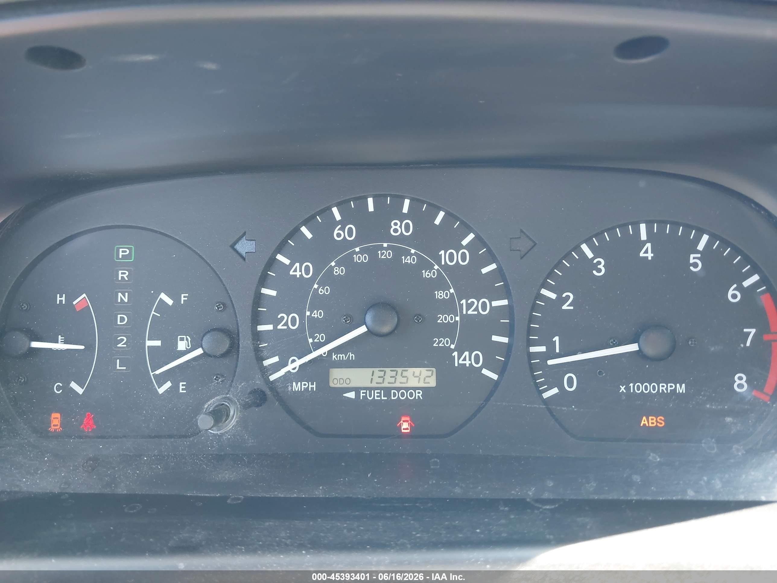 2001 Toyota Camry Le V6 Green vin: JT2BF22K710328320