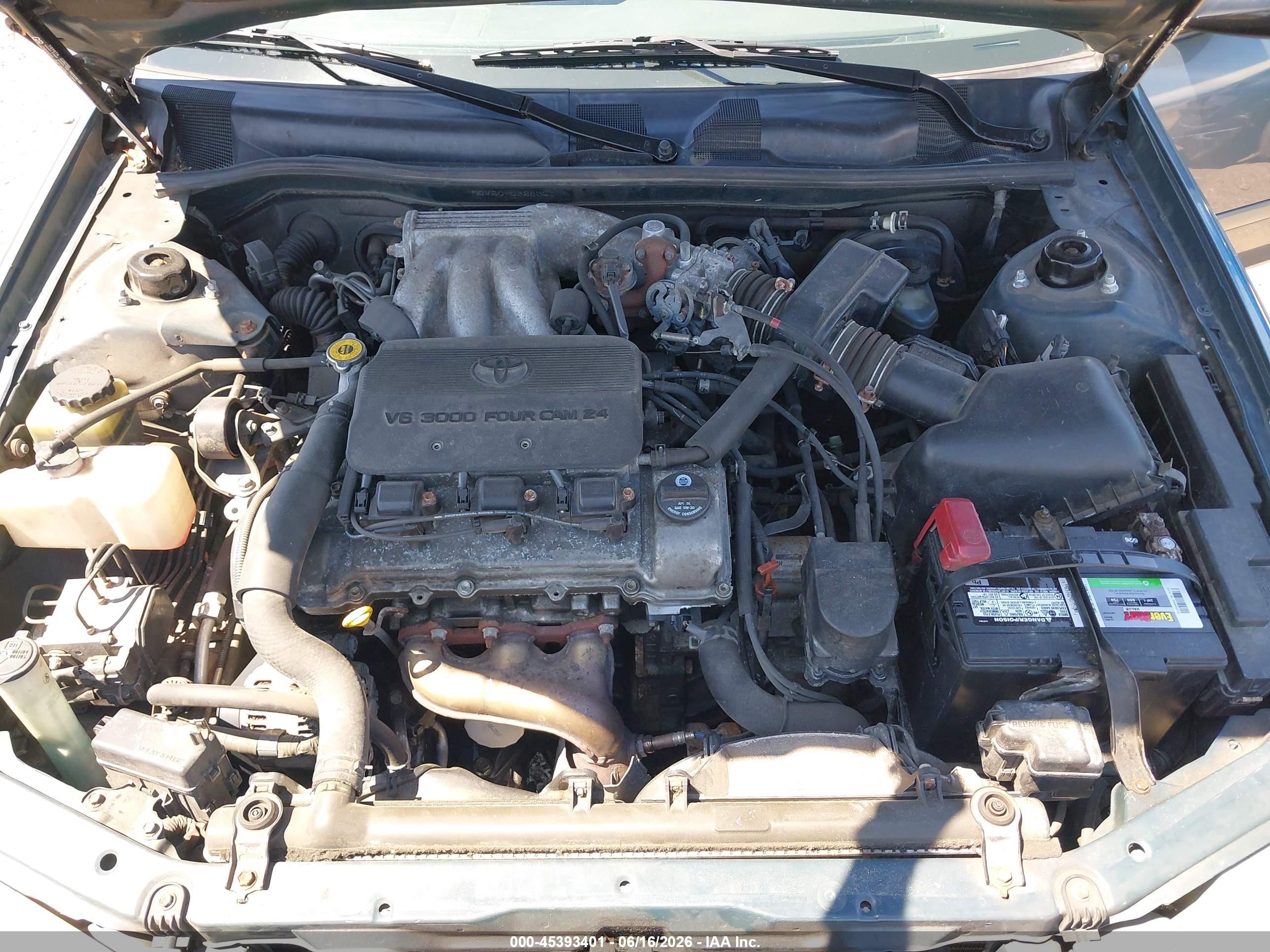 2001 Toyota Camry Le V6 Green vin: JT2BF22K710328320
