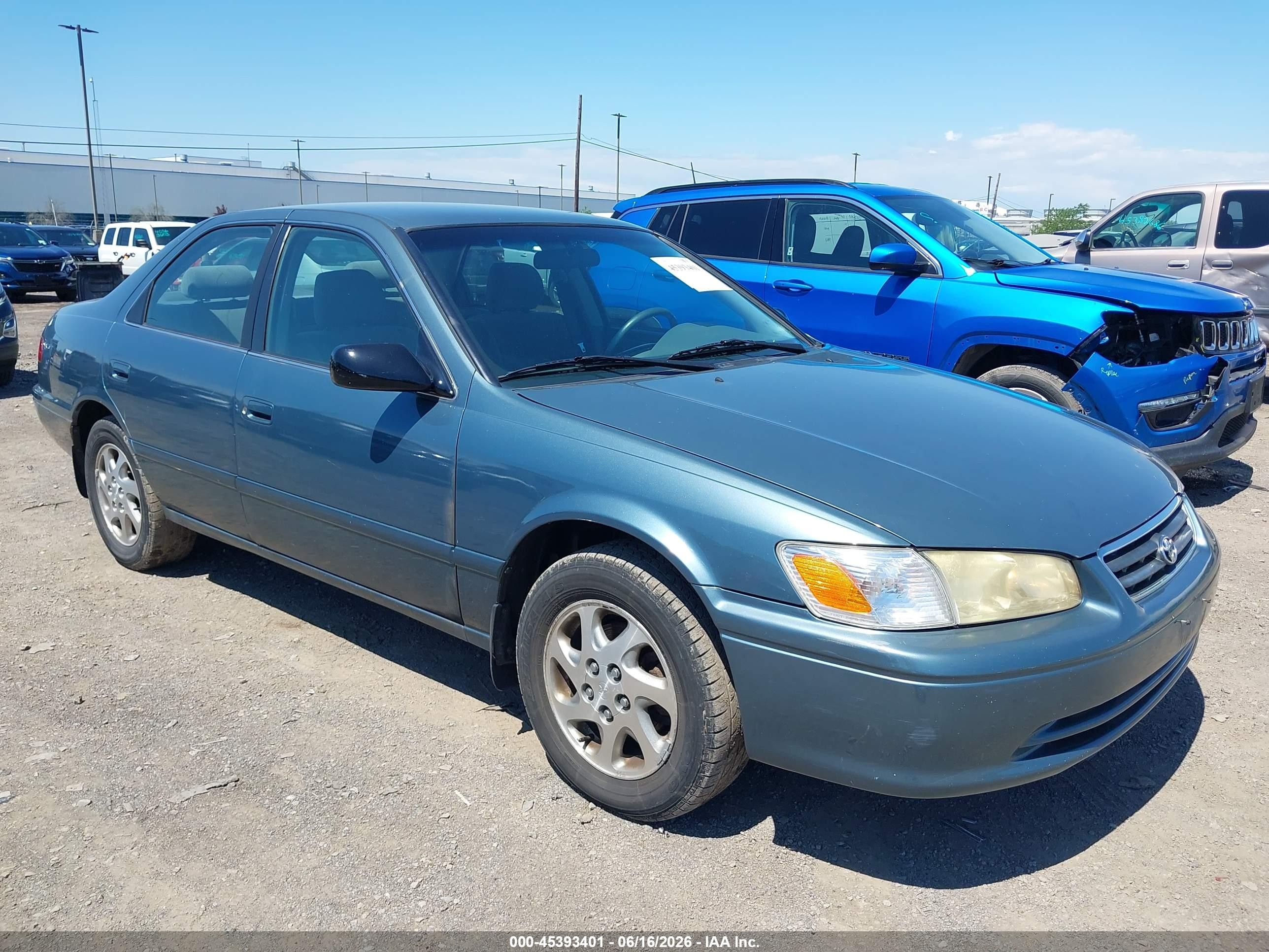 2001 Toyota Camry Le V6 Green vin: JT2BF22K710328320