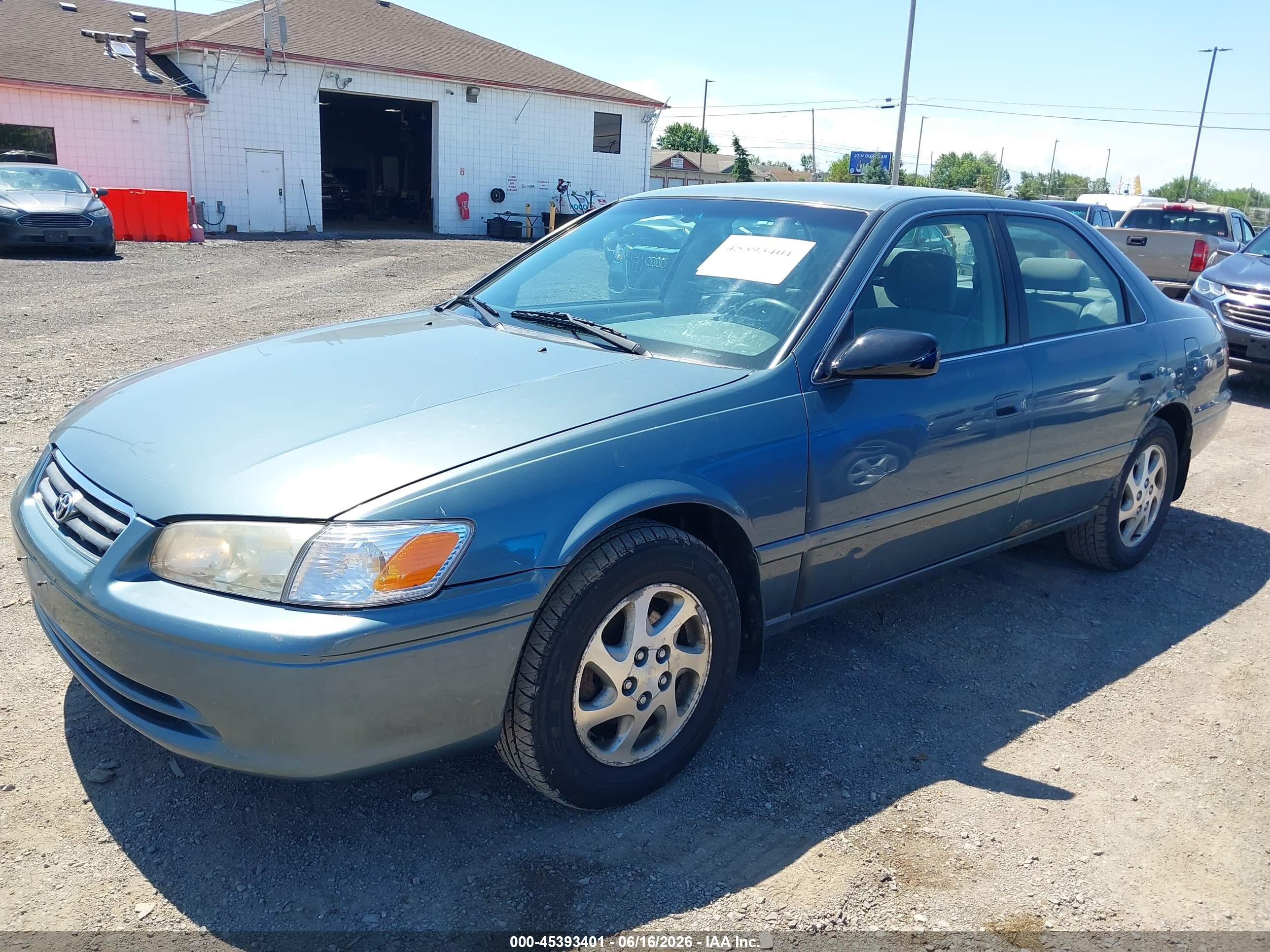 2001 Toyota Camry Le V6 Green vin: JT2BF22K710328320