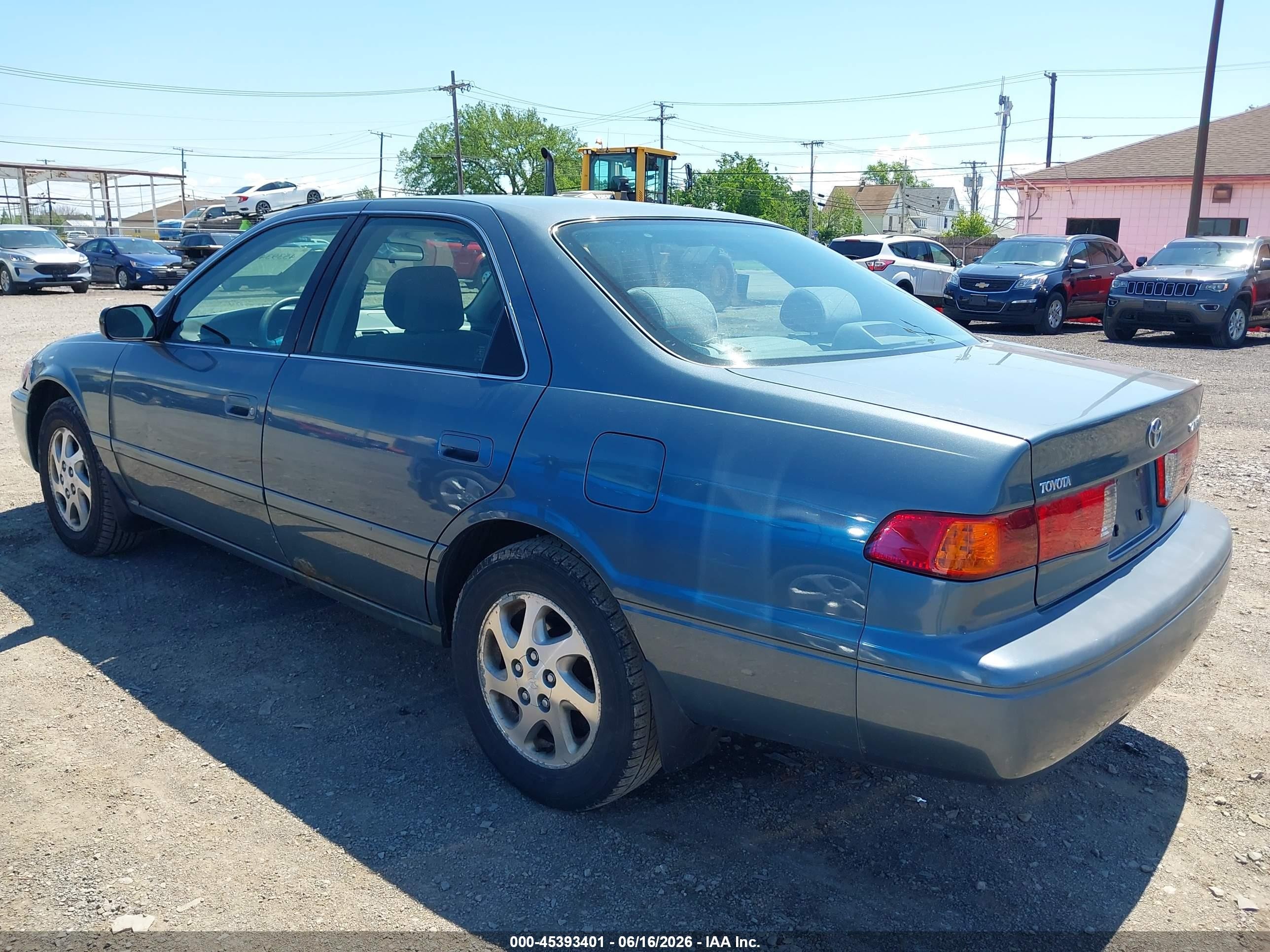 2001 Toyota Camry Le V6 Green vin: JT2BF22K710328320