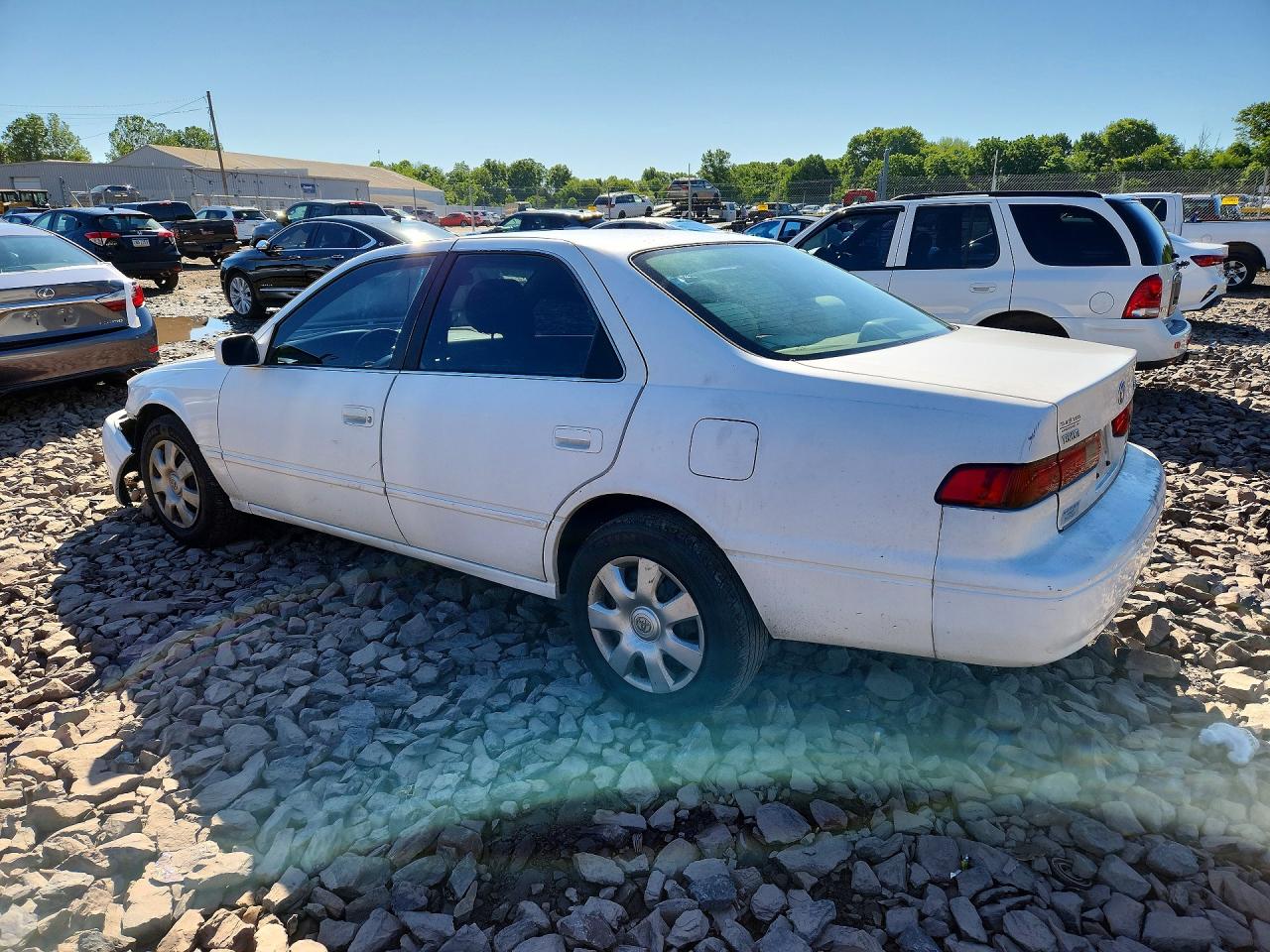 1998 Toyota Camry Le V6 White vin: JT2BF22K7W0141232