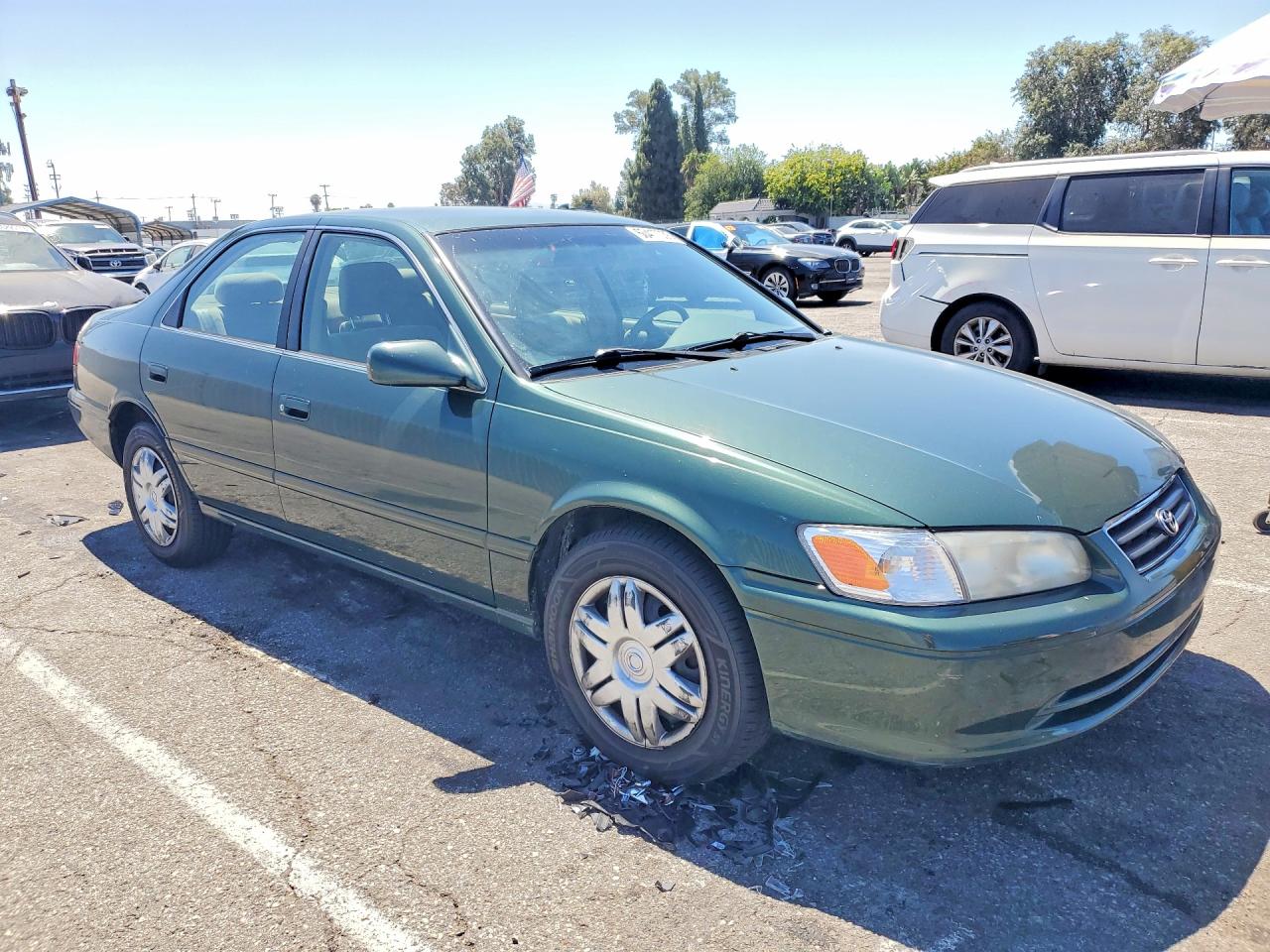 2000 Toyota Camry Le V6 Green vin: JT2BF22K7Y0237400