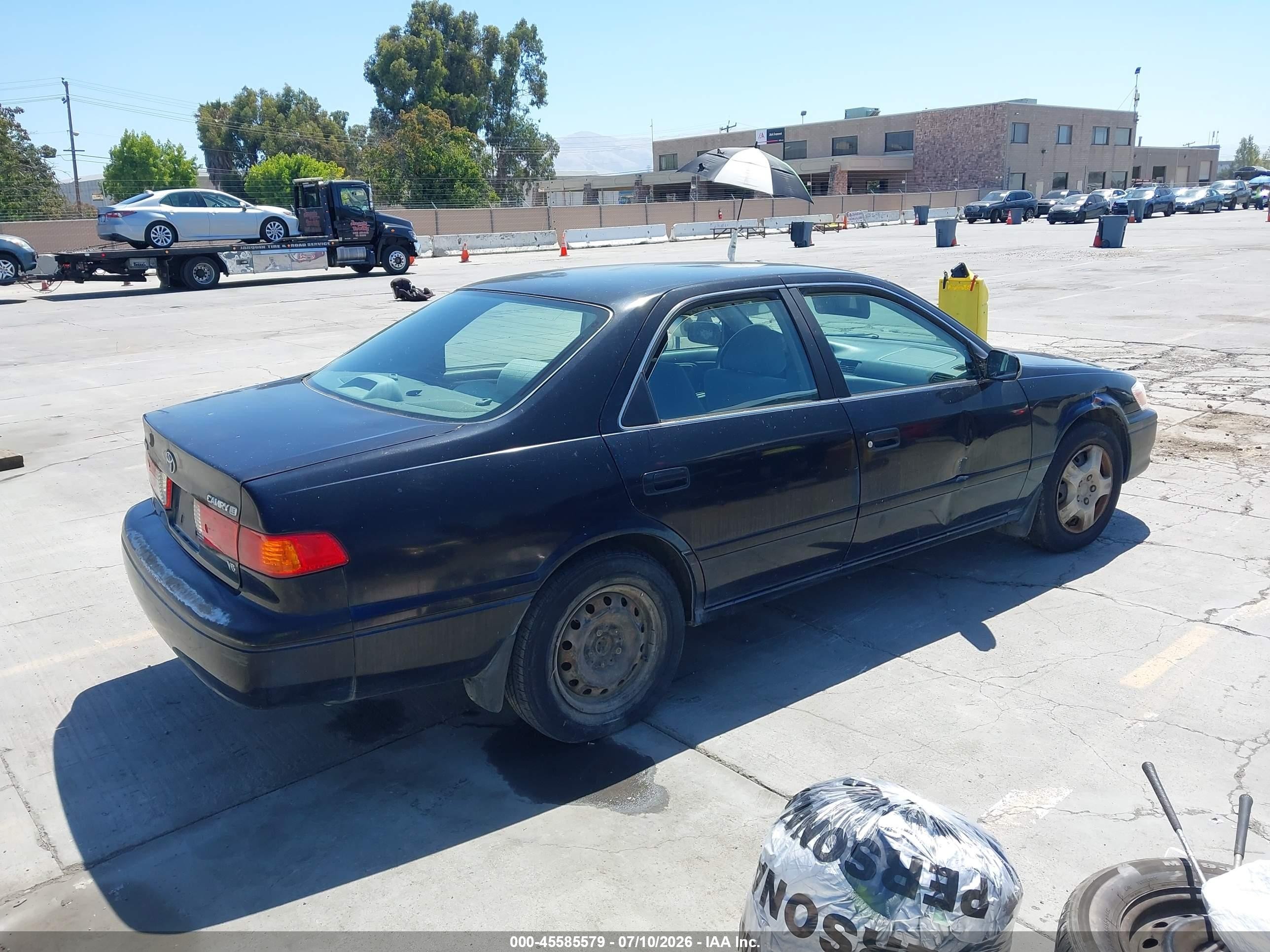 2000 Toyota Camry Le V6 Black vin: JT2BF22K7Y0258683