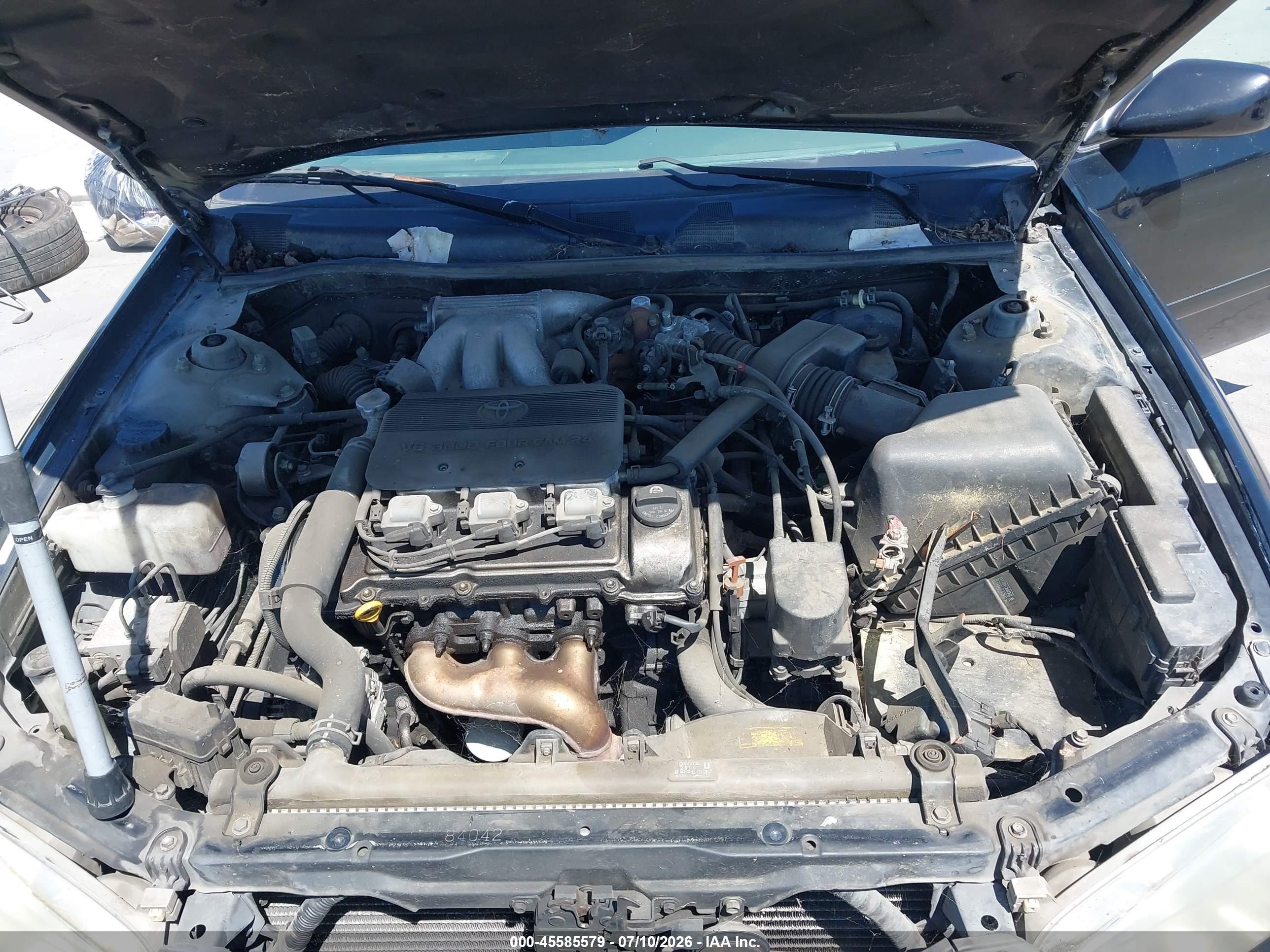 2000 Toyota Camry Le V6 Black vin: JT2BF22K7Y0258683