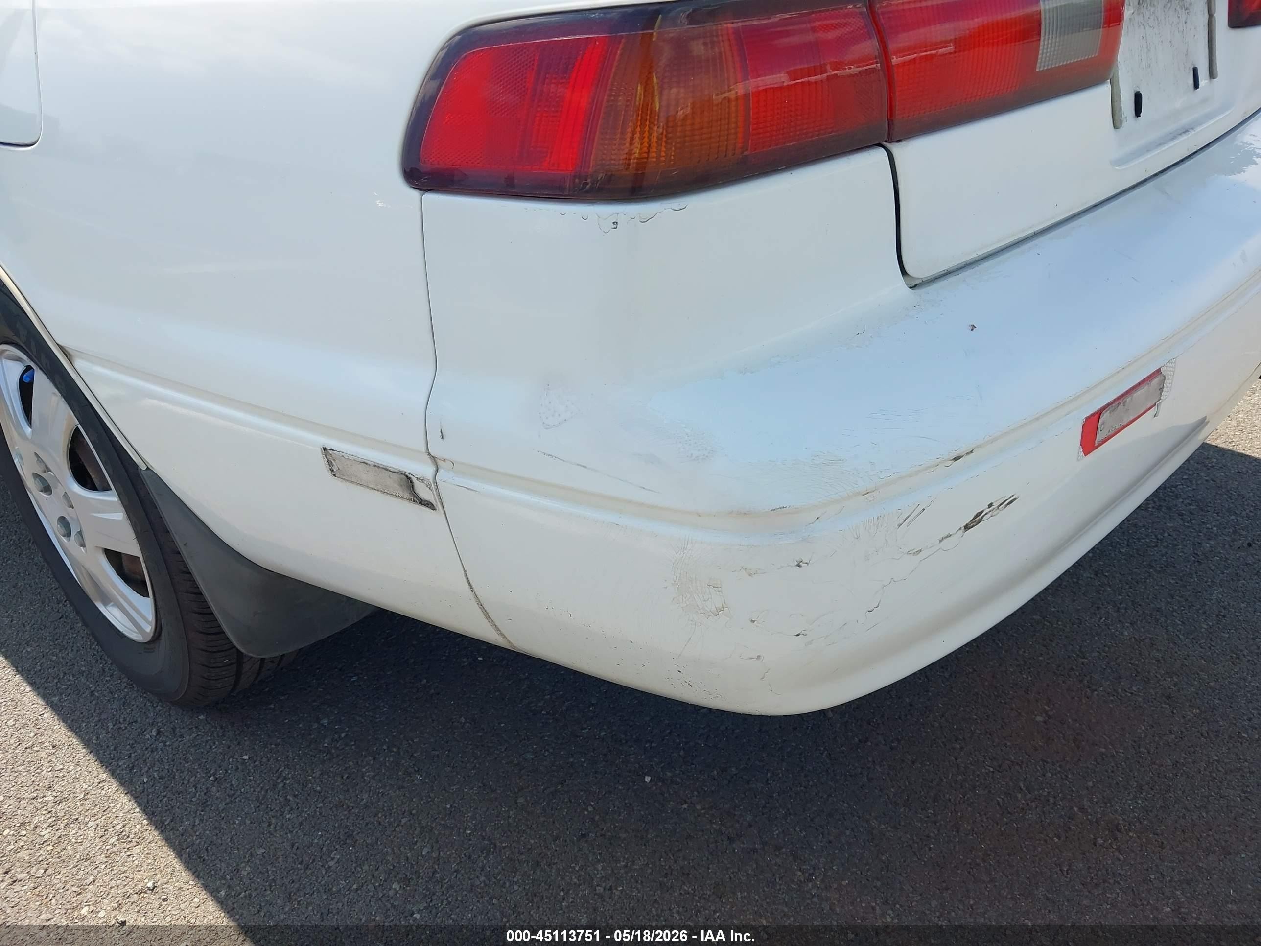 1997 Toyota Camry Le V6/xle V6 White vin: JT2BF22K8V0009661