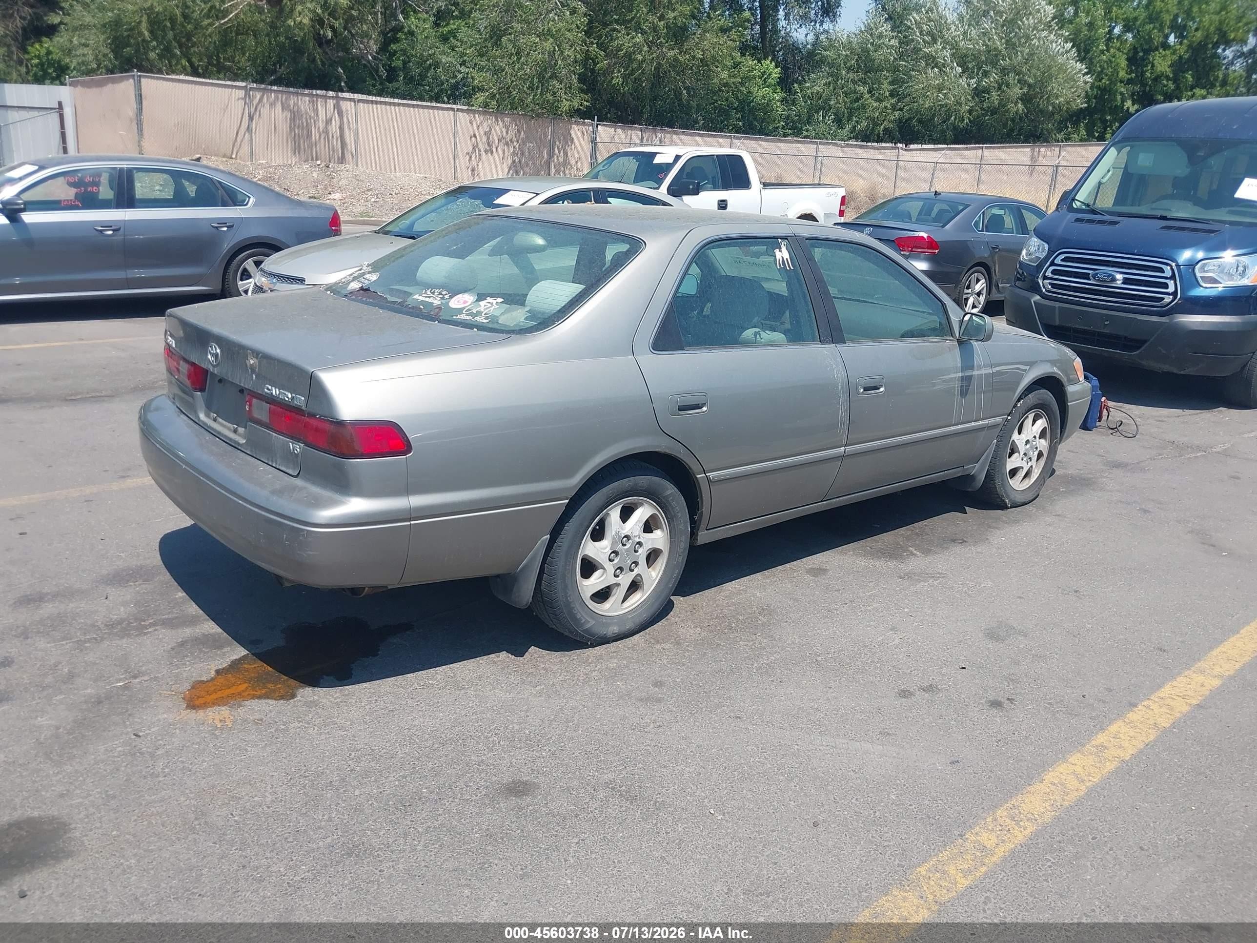 1999 Toyota Camry Le V6 Золотой vin: JT2BF22K8X0179344