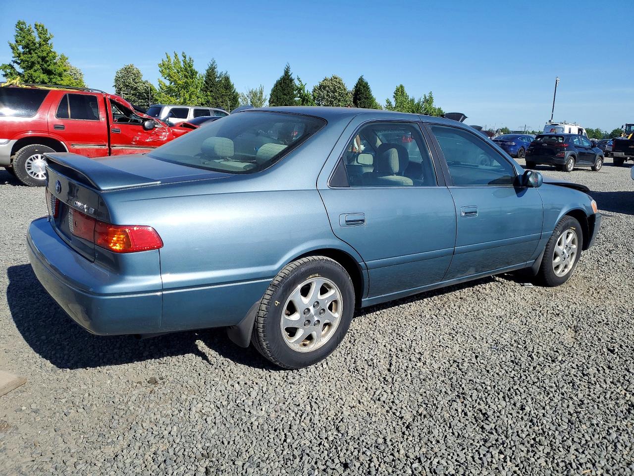 2000 Toyota Camry Le V6 Blue vin: JT2BF22K8Y0278926