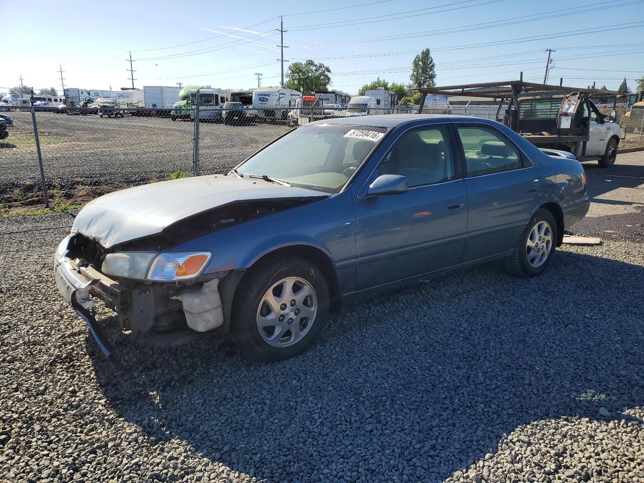 2000 Toyota Camry Le V6 Blue vin: JT2BF22K8Y0278926