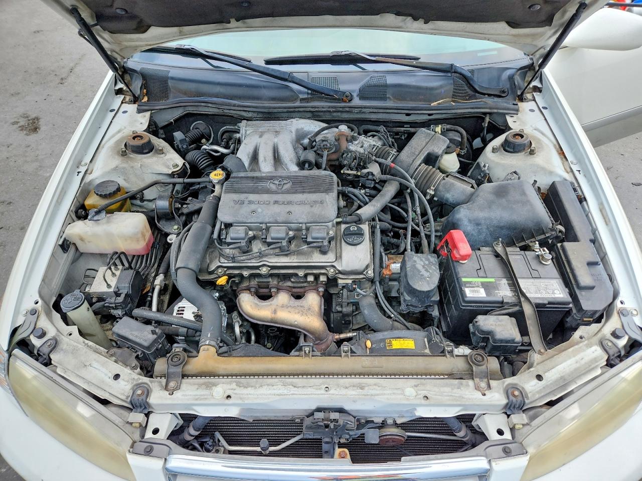 2001 Toyota Camry Le V6 White vin: JT2BF22K910309915