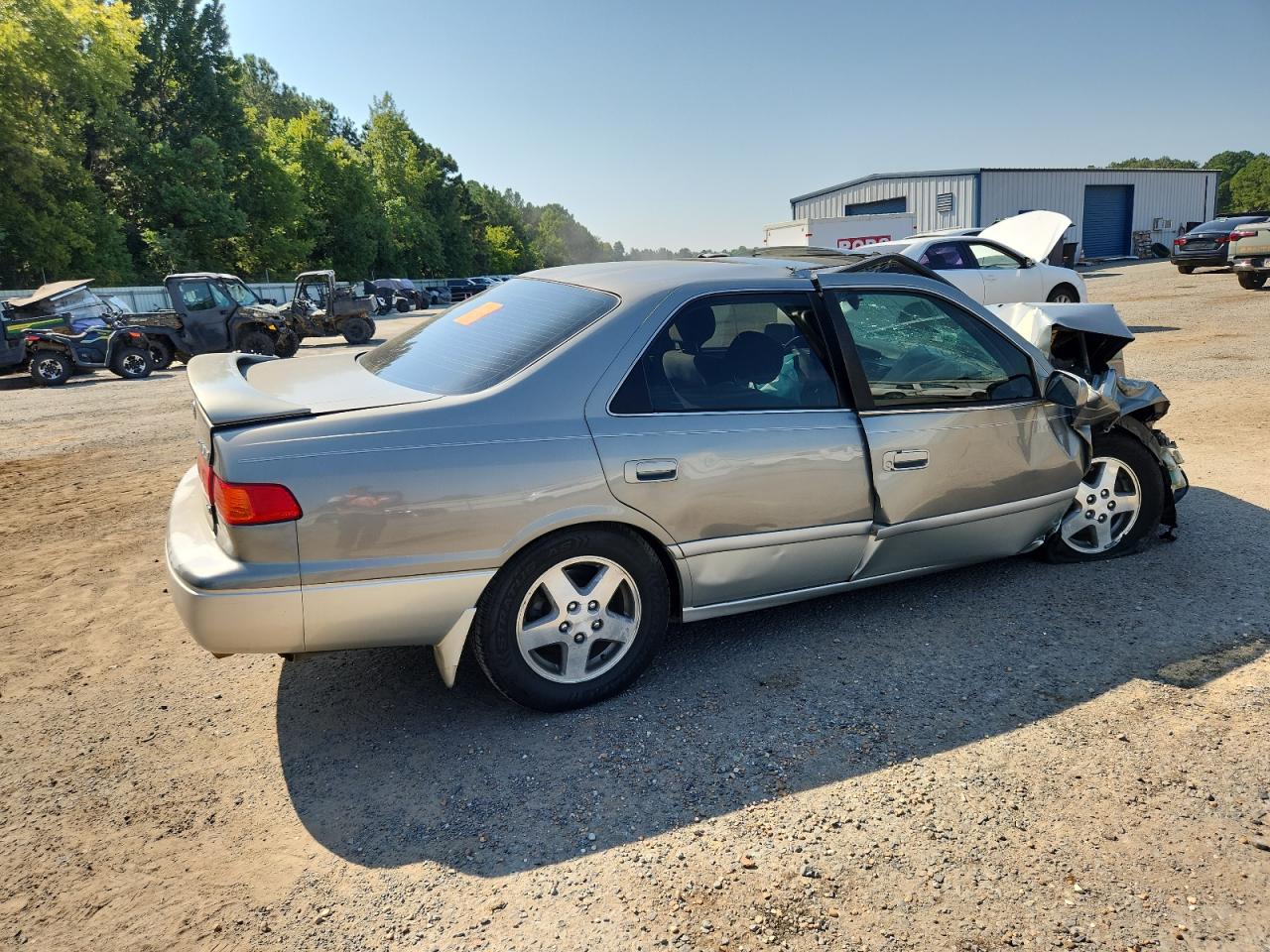 2001 Toyota Camry Gray vin: JT2BF22K910318906