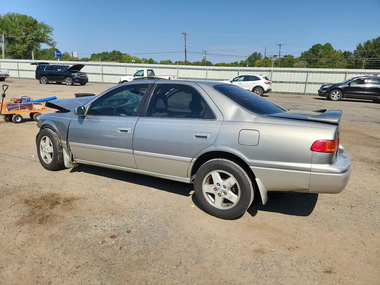 2001 Toyota Camry Gray vin: JT2BF22K910318906
