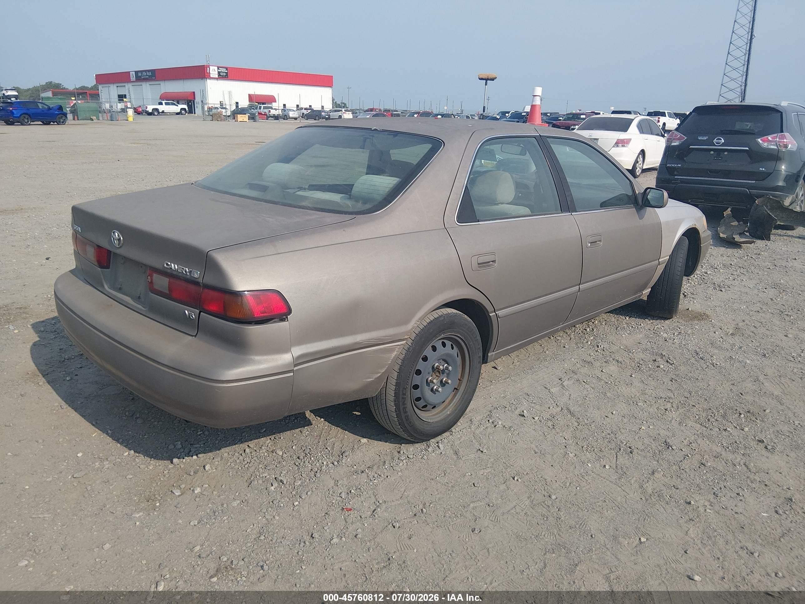 1999 Toyota Camry Le V6 Brown vin: JT2BF22K9X0198663