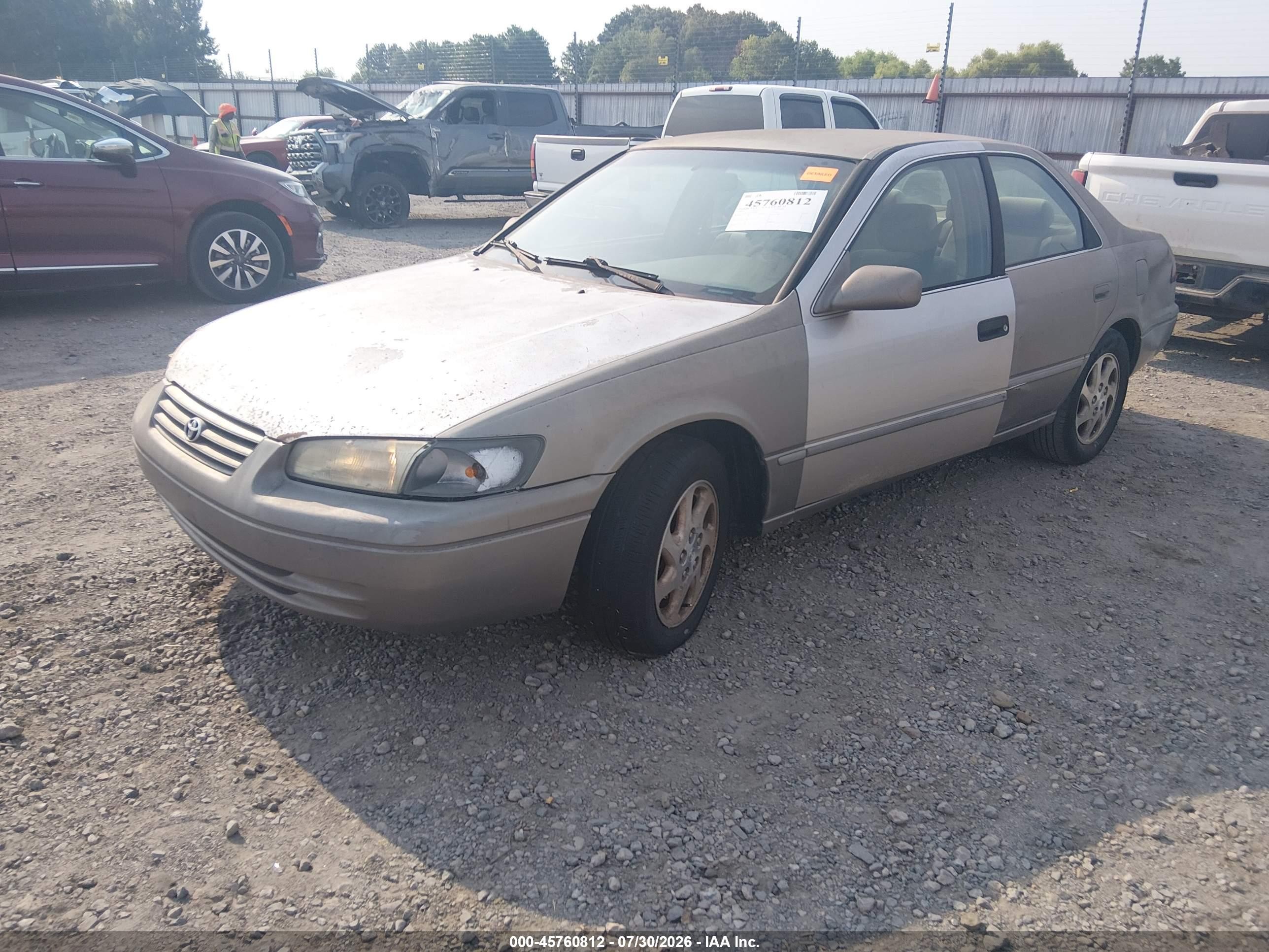 1999 Toyota Camry Le V6 Brown vin: JT2BF22K9X0198663