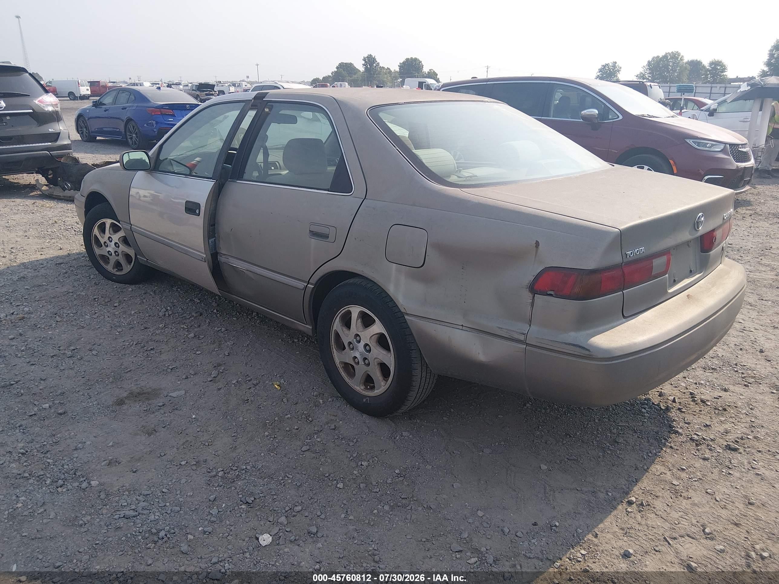 1999 Toyota Camry Le V6 Brown vin: JT2BF22K9X0198663