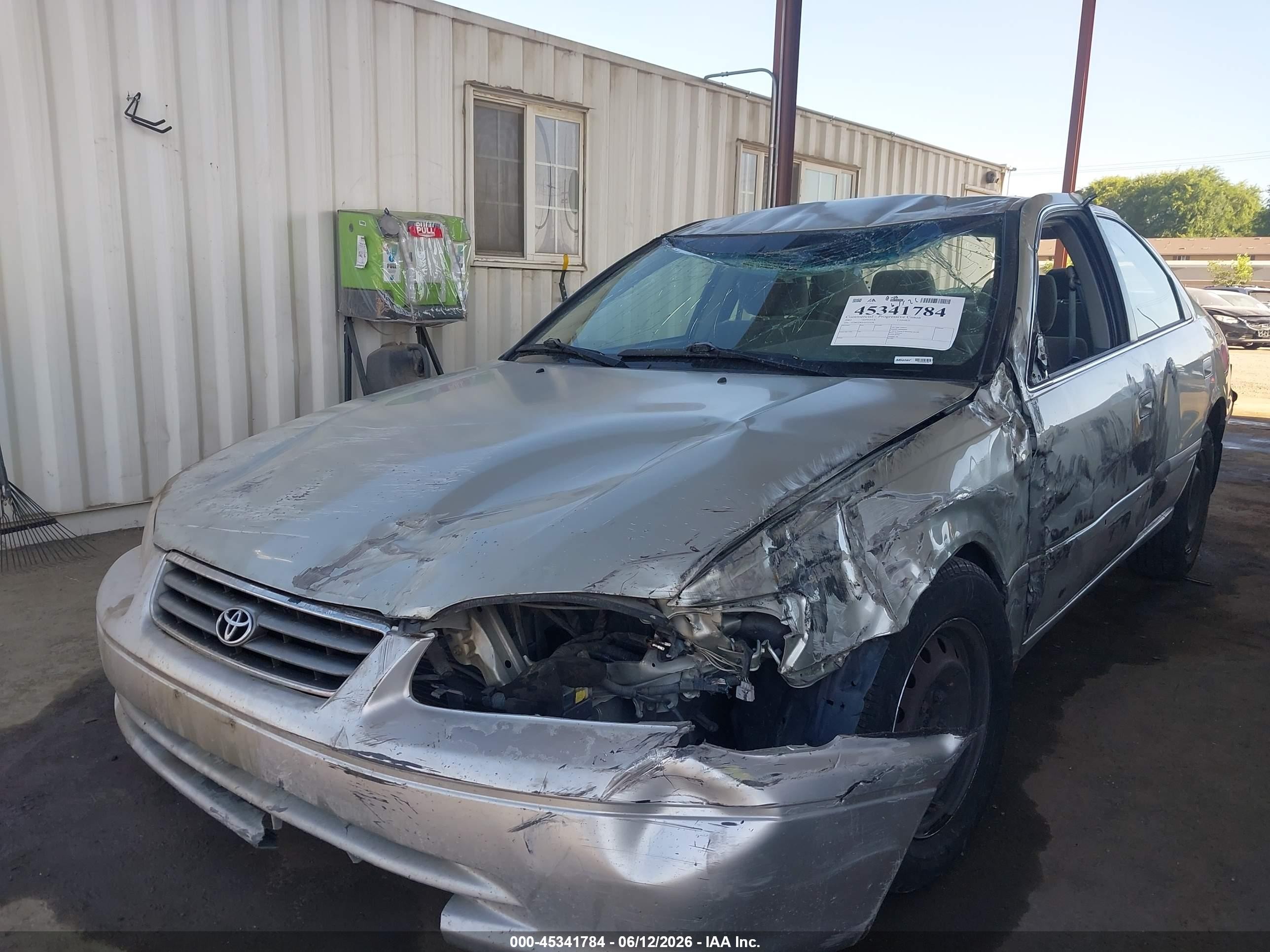 2001 Toyota Camry Le V6 Silver vin: JT2BF22KX10327338