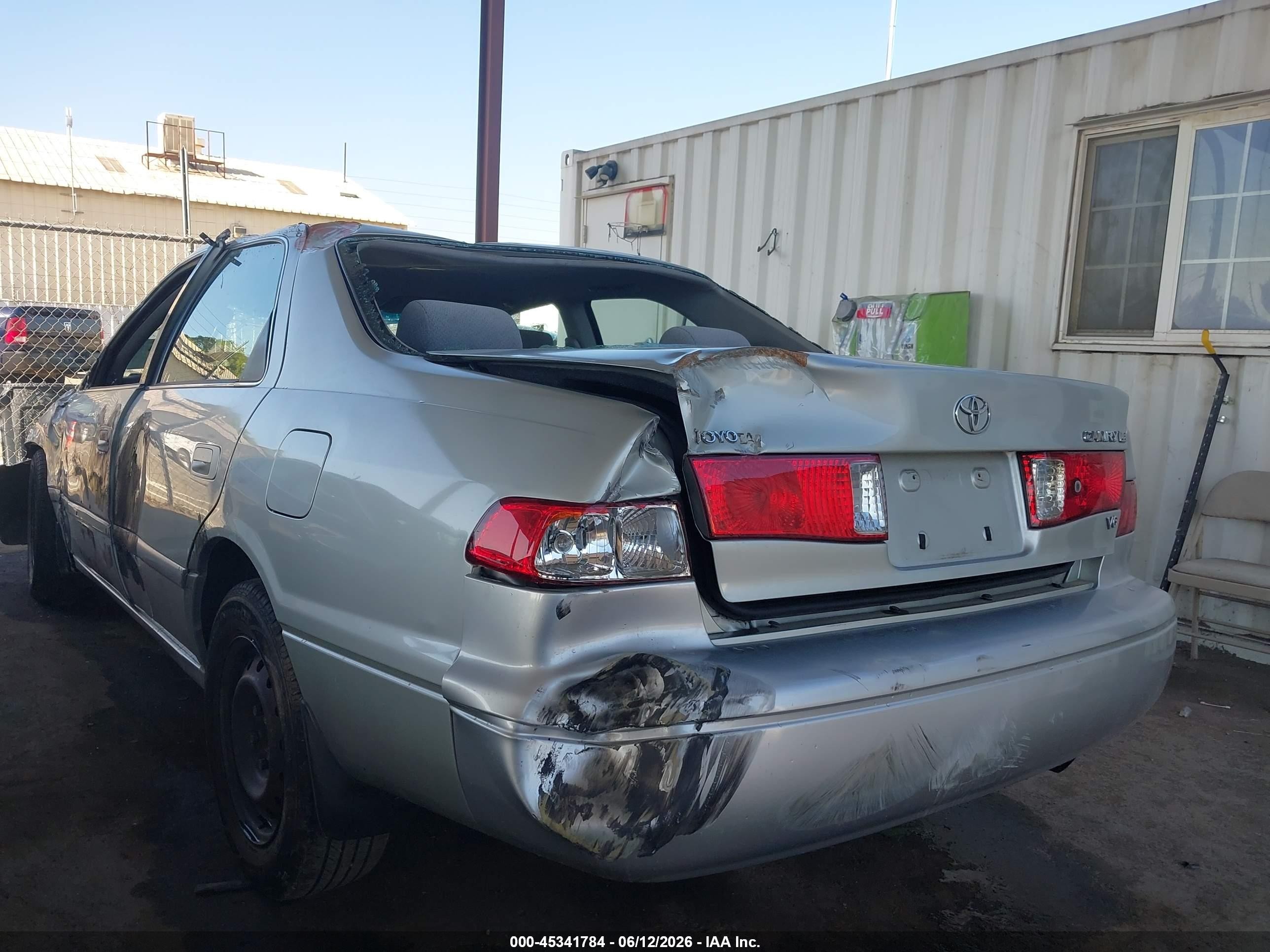 2001 Toyota Camry Le V6 Silver vin: JT2BF22KX10327338