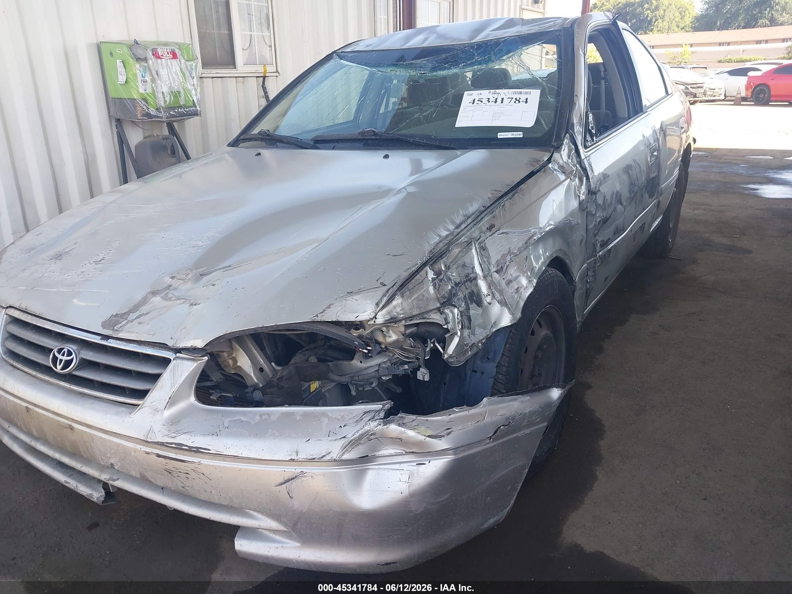 2001 Toyota Camry Le V6 Silver vin: JT2BF22KX10327338