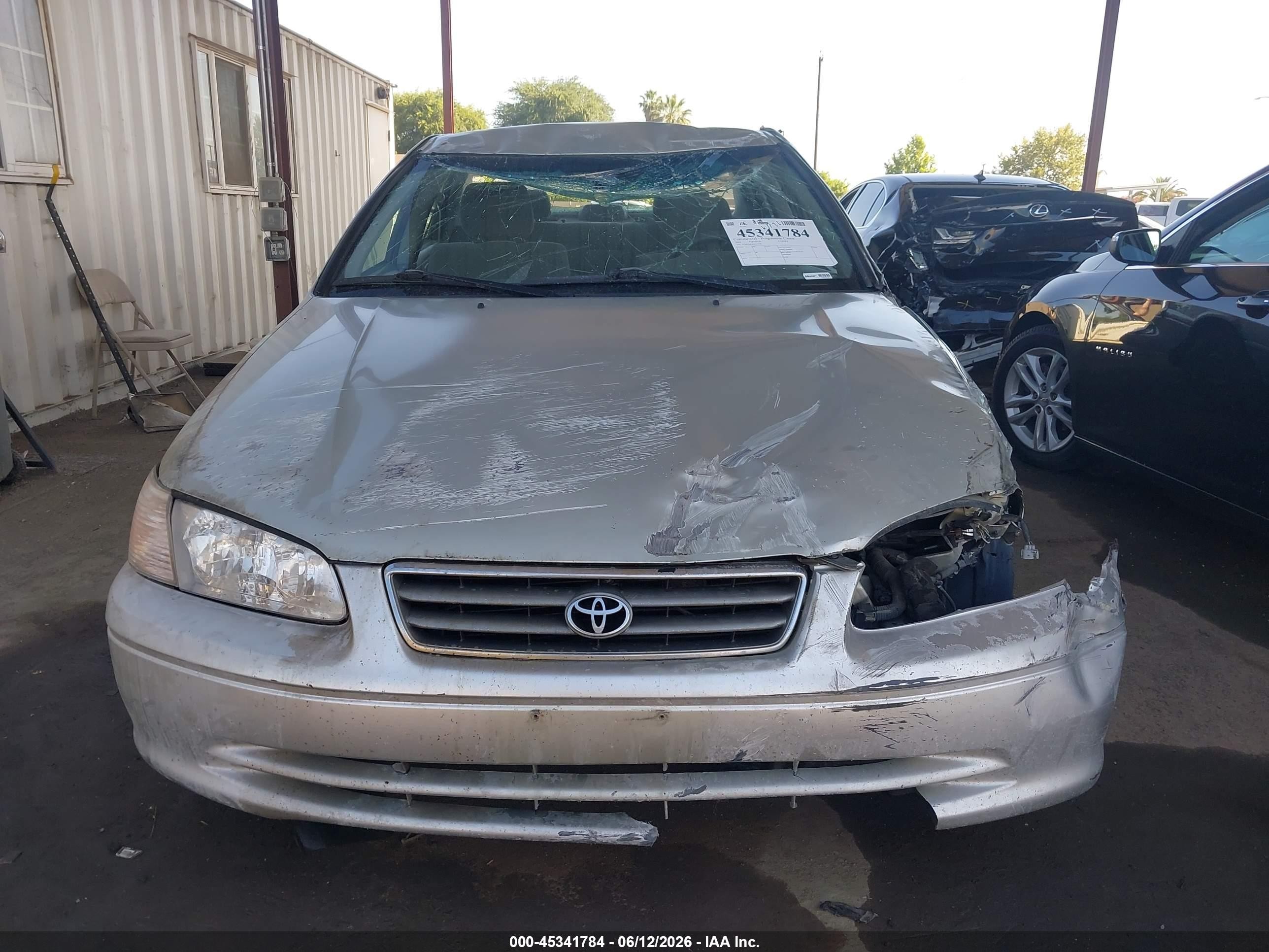 2001 Toyota Camry Le V6 Silver vin: JT2BF22KX10327338