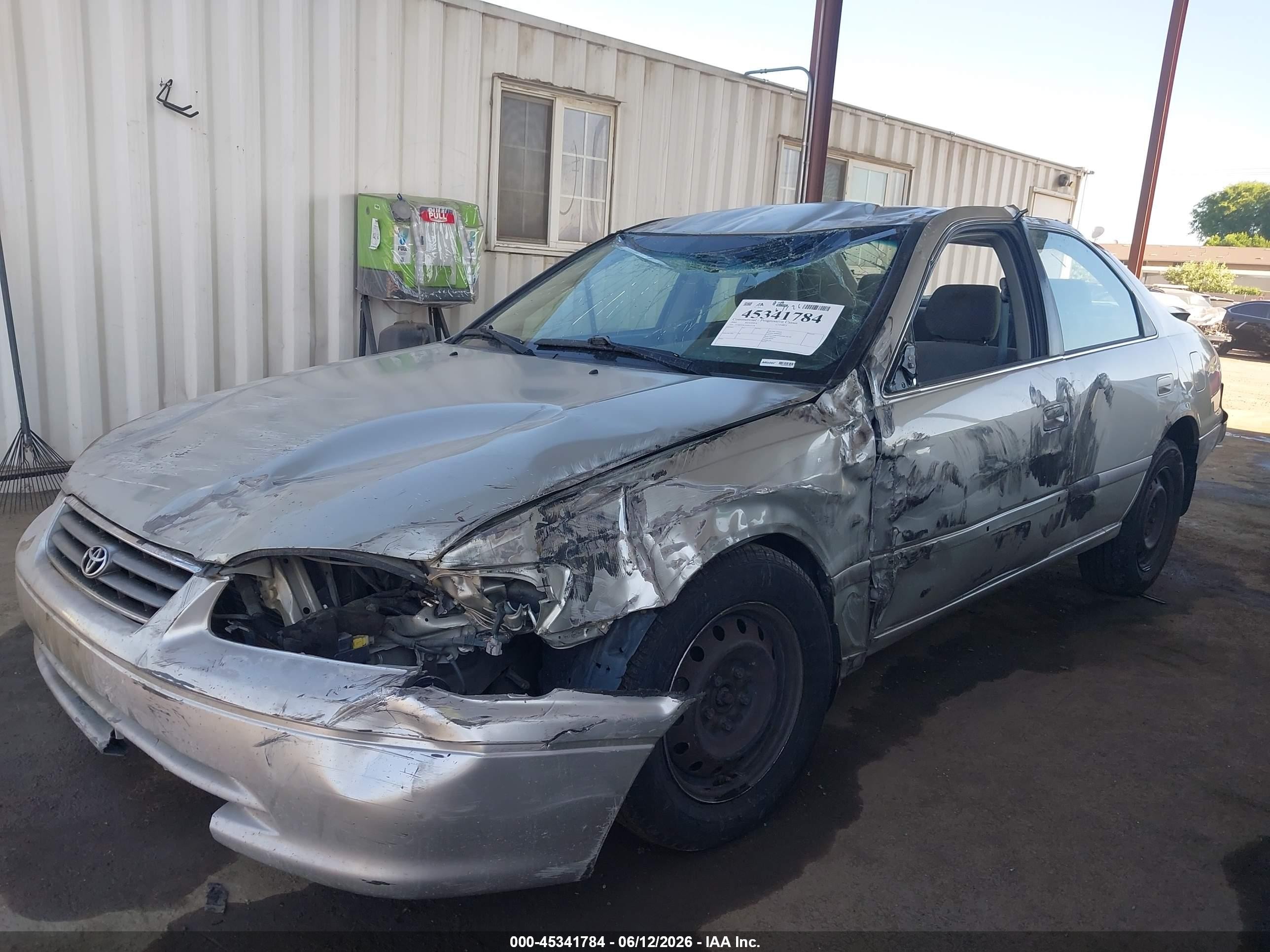 2001 Toyota Camry Le V6 Silver vin: JT2BF22KX10327338