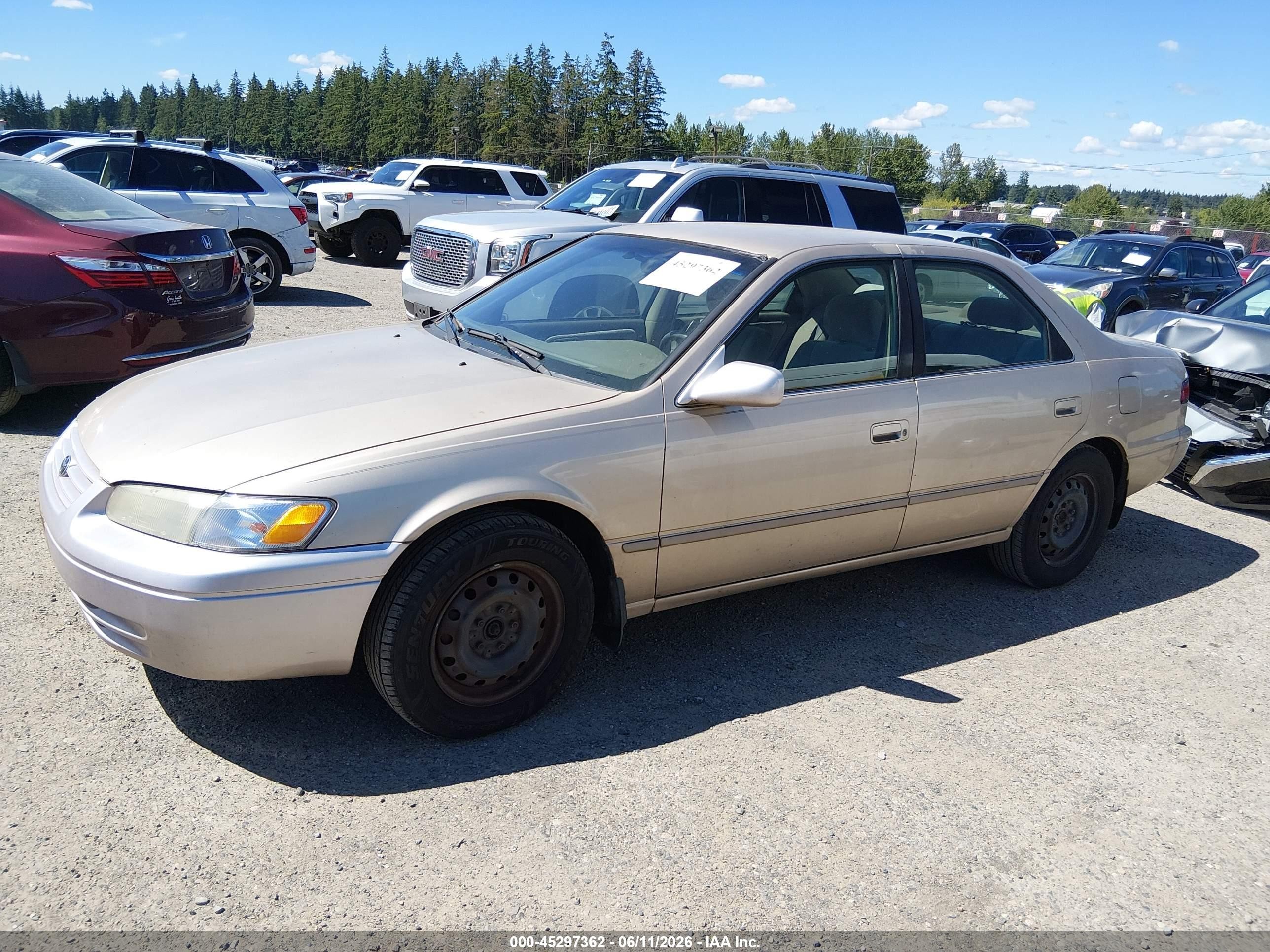 1997 Toyota Camry Le/xle Dark Brown vin: JT2BF22KXV0081123