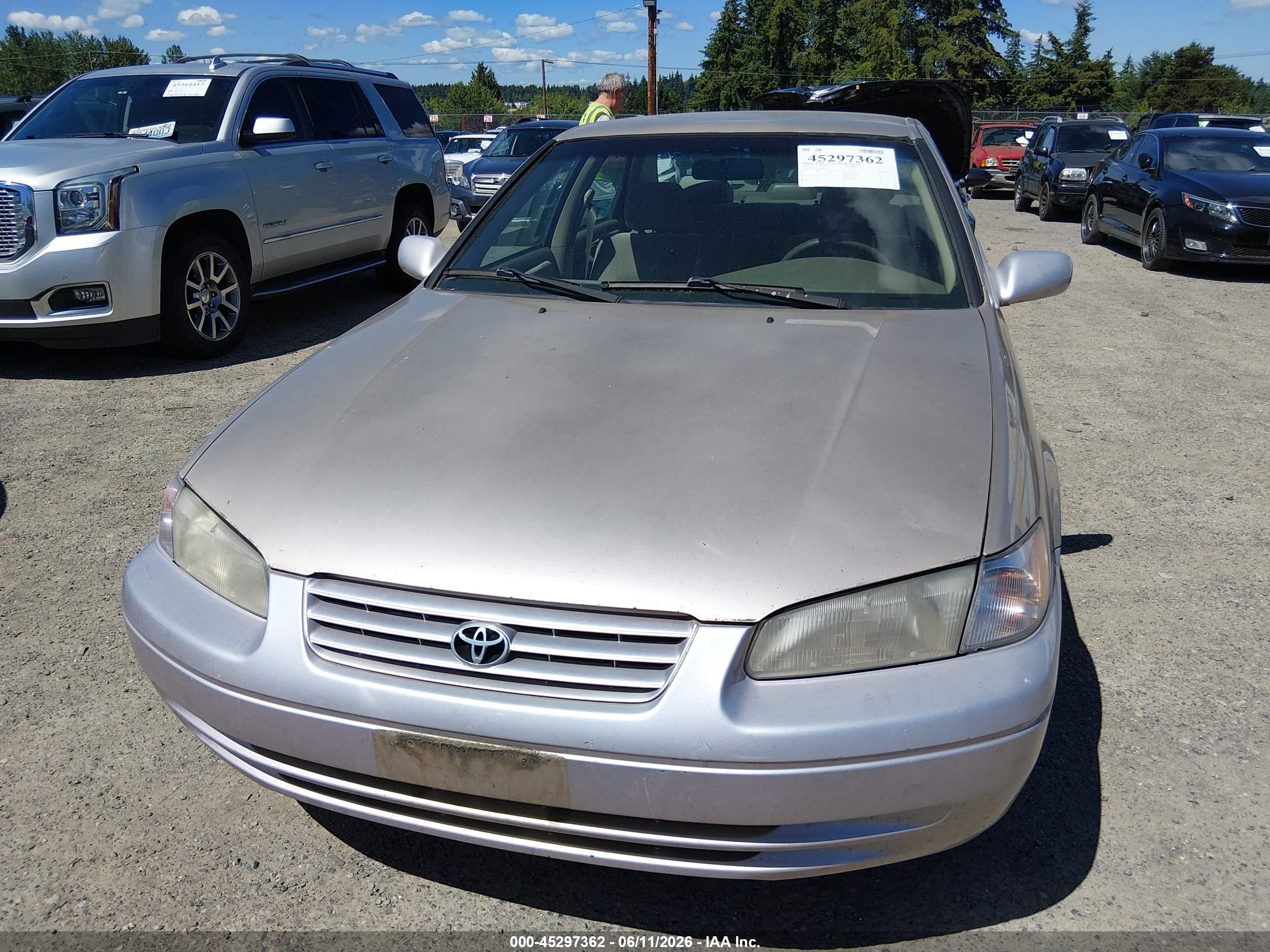 1997 Toyota Camry Le/xle Dark Brown vin: JT2BF22KXV0081123