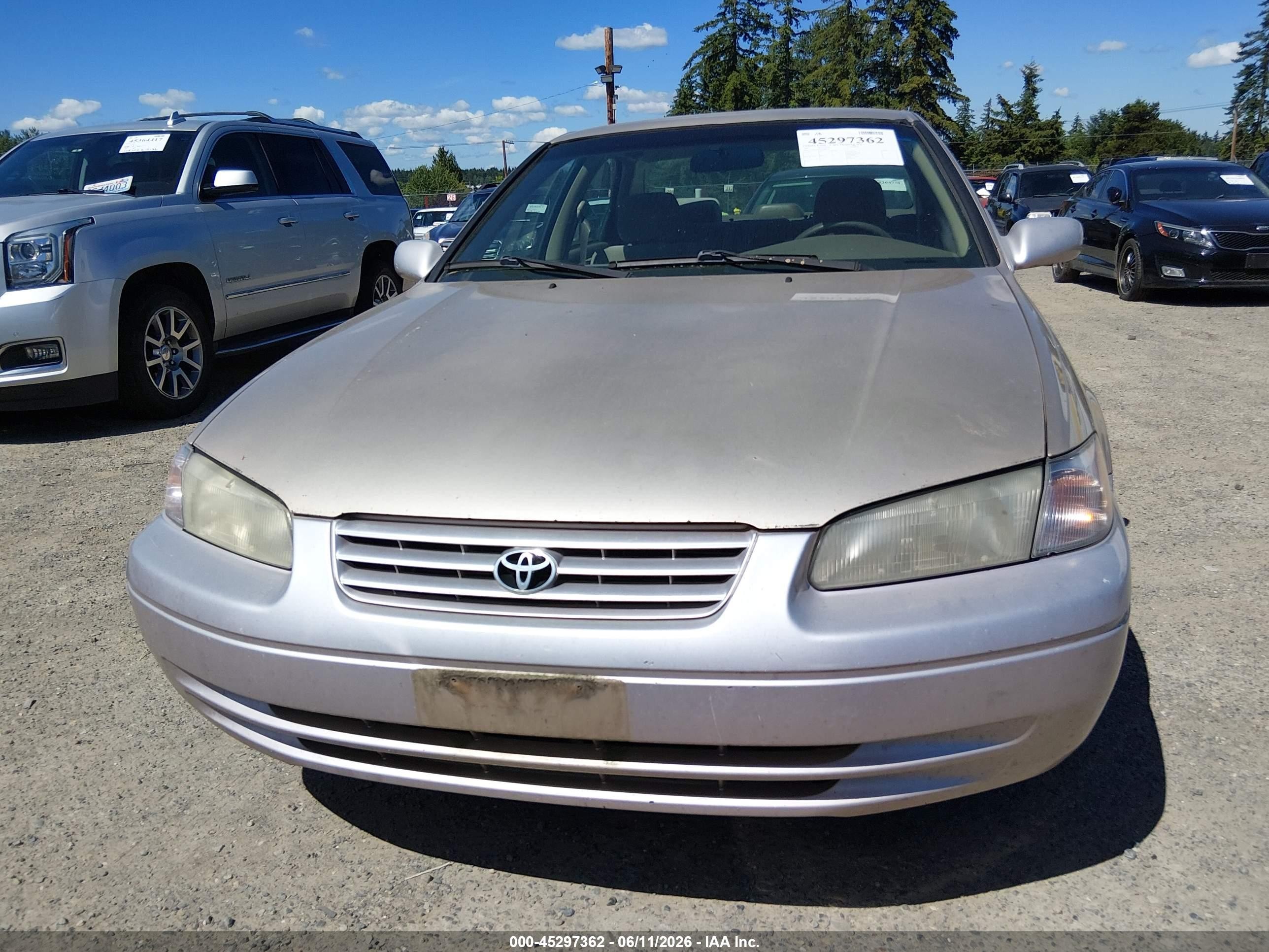 1997 Toyota Camry Le/xle Dark Brown vin: JT2BF22KXV0081123