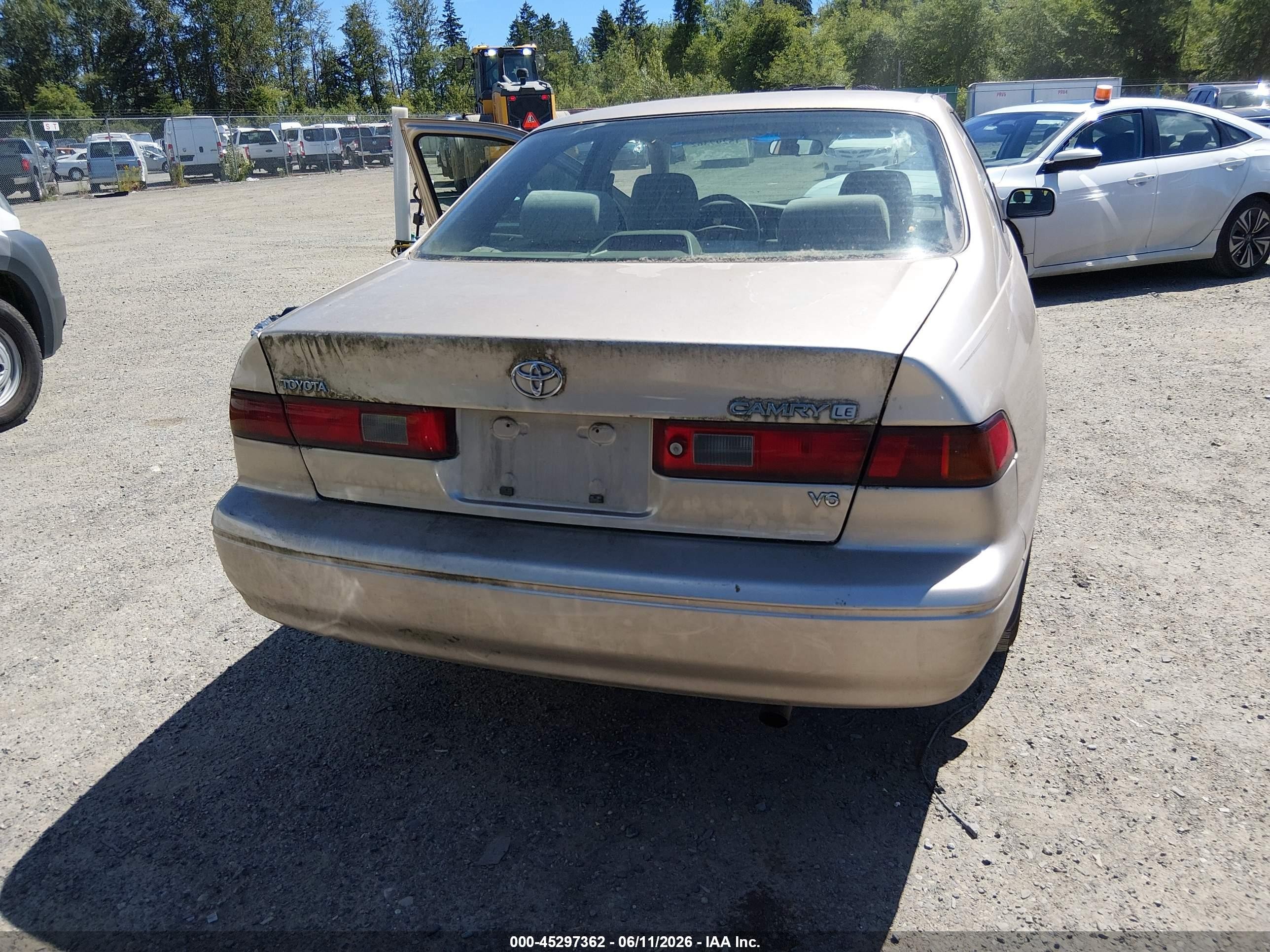 1997 Toyota Camry Le/xle Dark Brown vin: JT2BF22KXV0081123