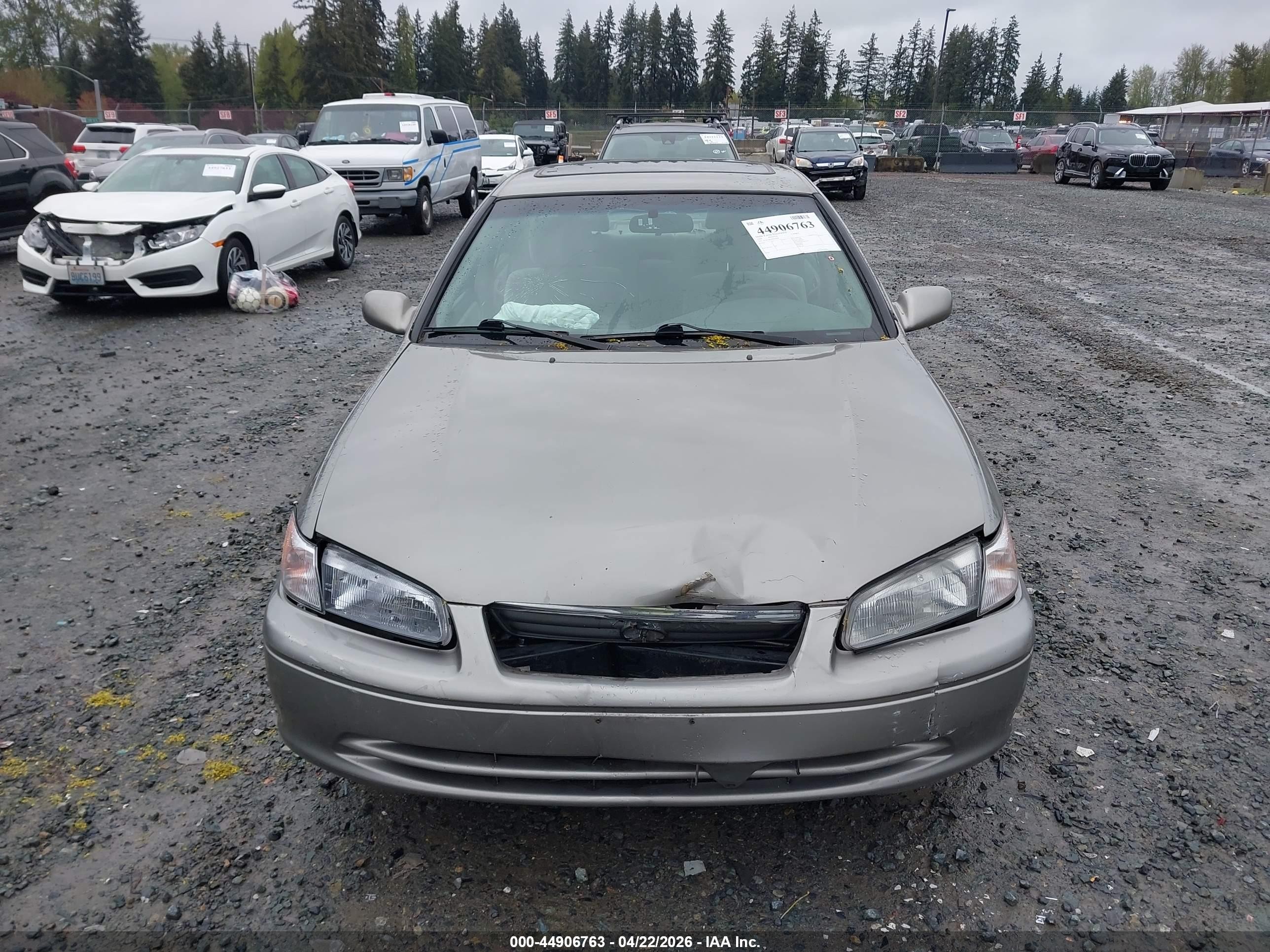 1998 Toyota Camry Le V6 Gray vin: JT2BF28K0W0100609