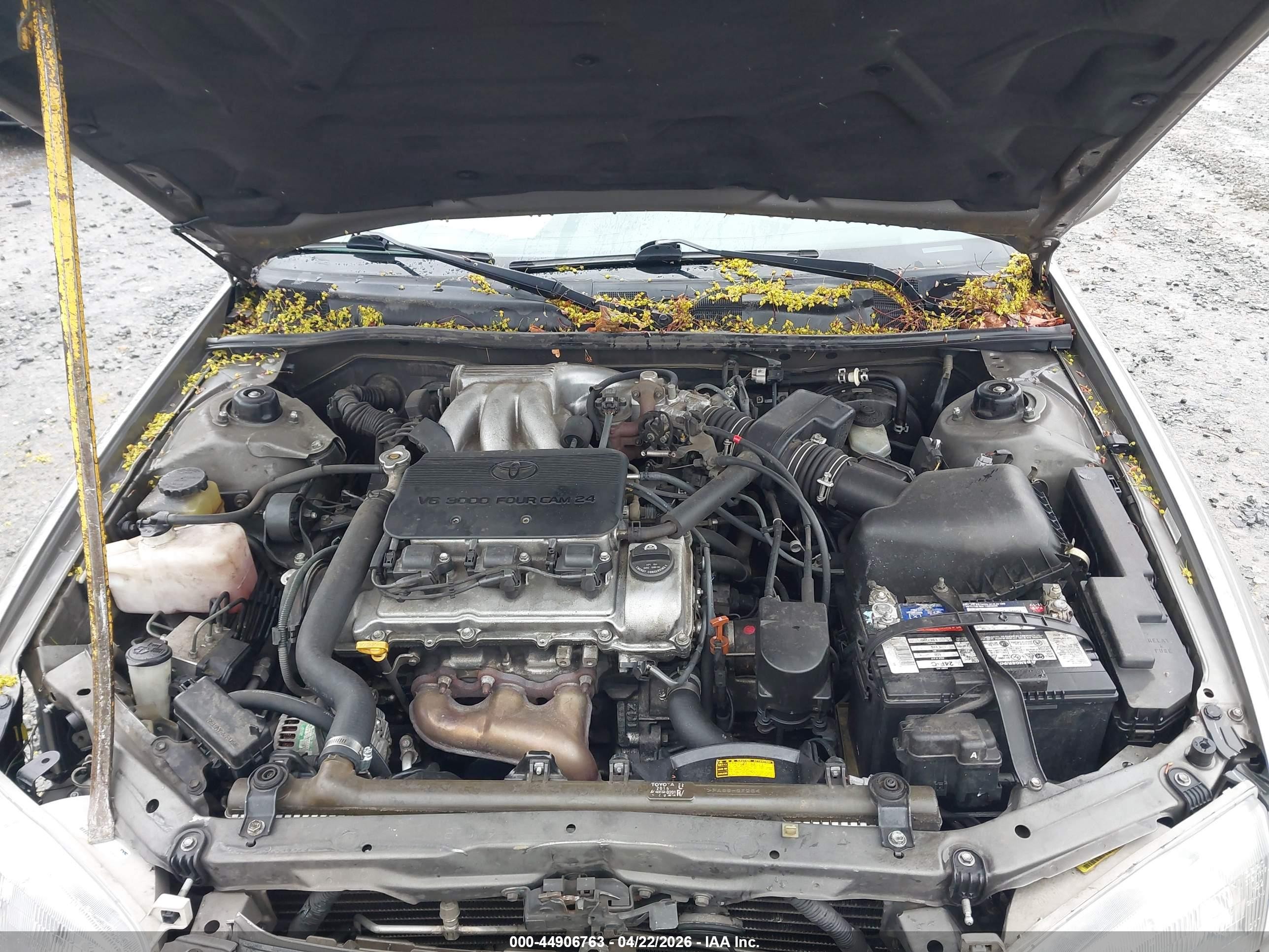 1998 Toyota Camry Le V6 Gray vin: JT2BF28K0W0100609