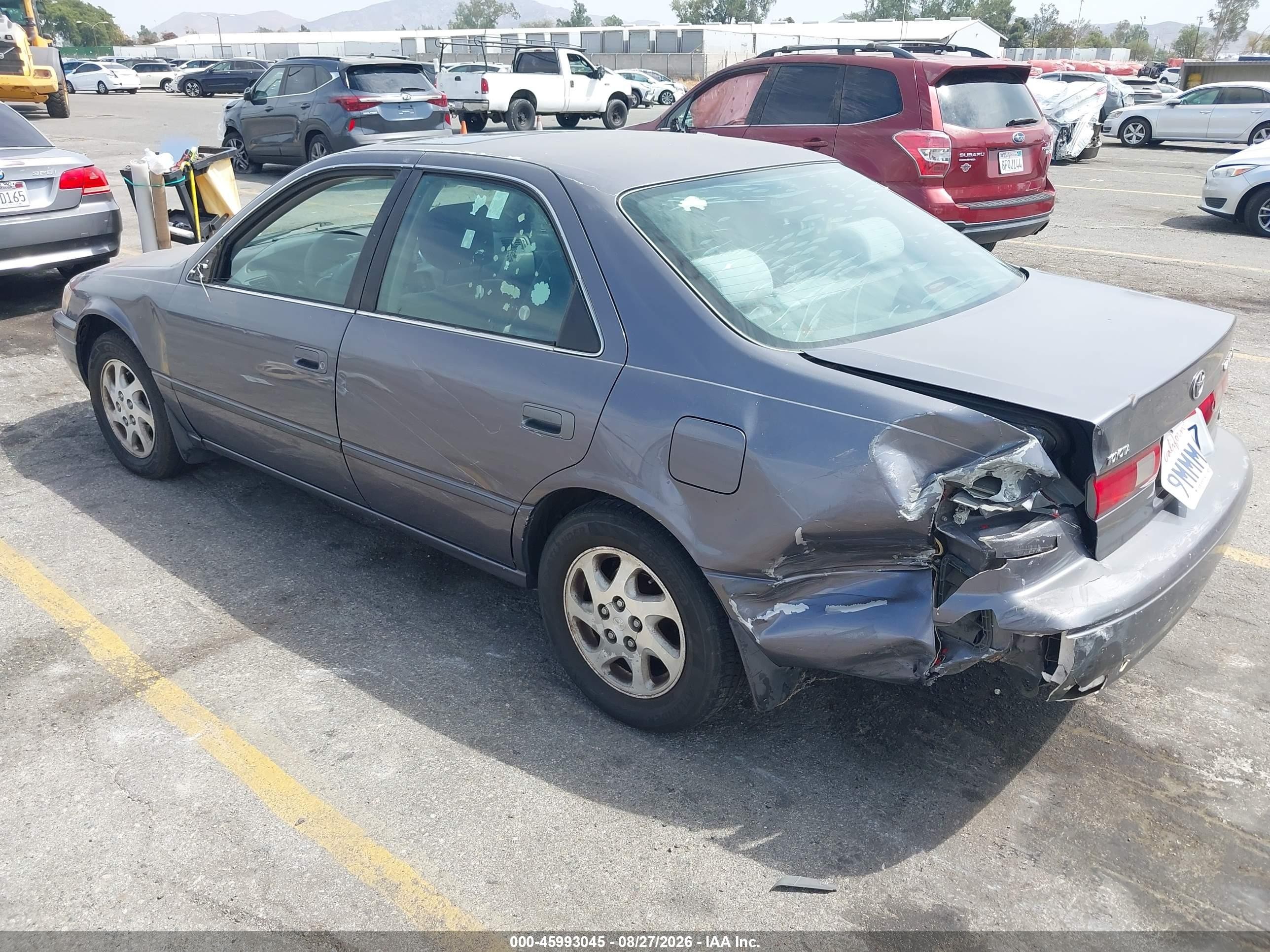 1999 Toyota Camry Le V6 Gray vin: JT2BF28K0X0173609