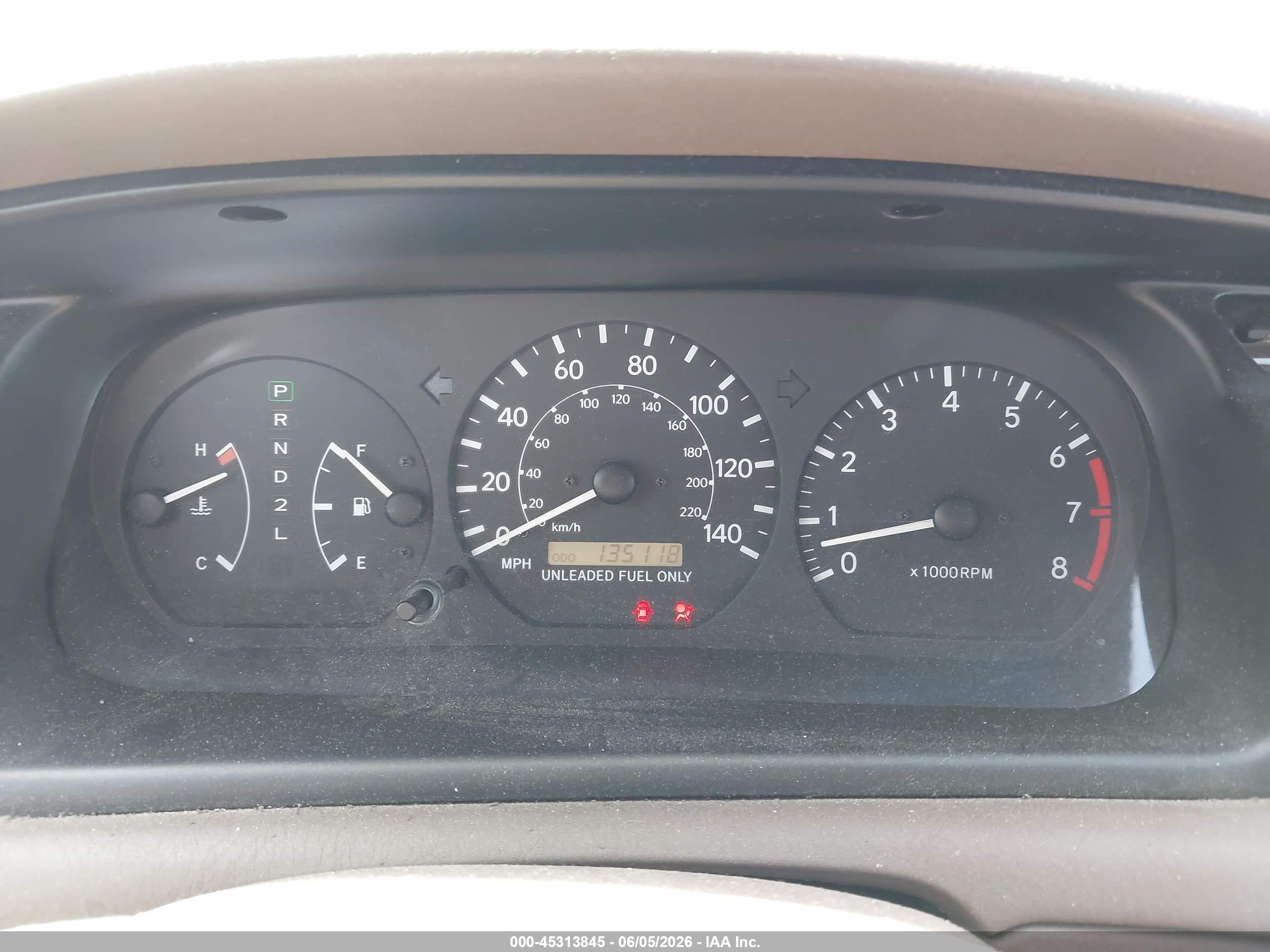 1999 Toyota Camry Le V6 Бежевый vin: JT2BF28K0X0201506