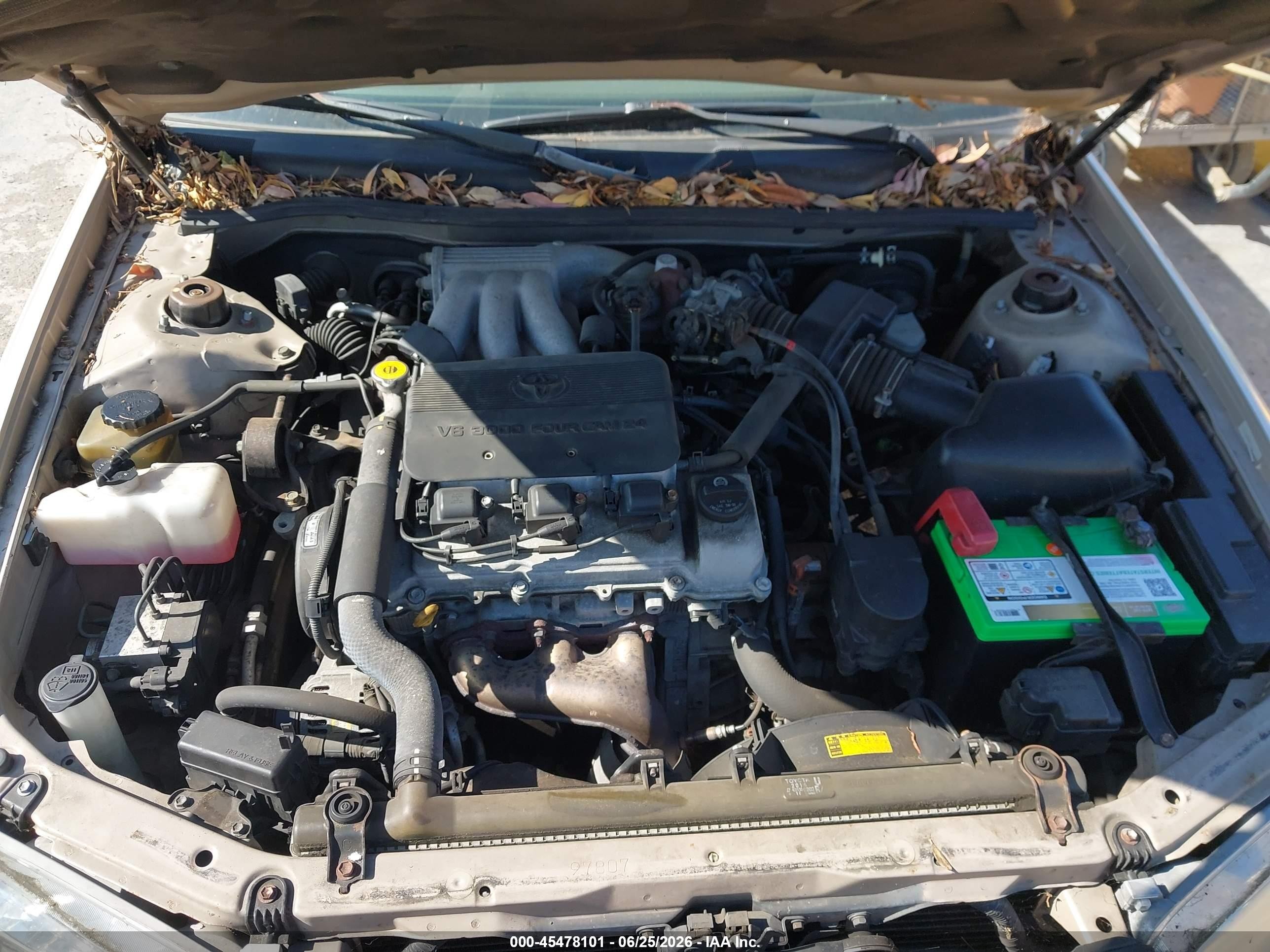 2001 Toyota Camry Le V6 Beige vin: JT2BF28K110311648