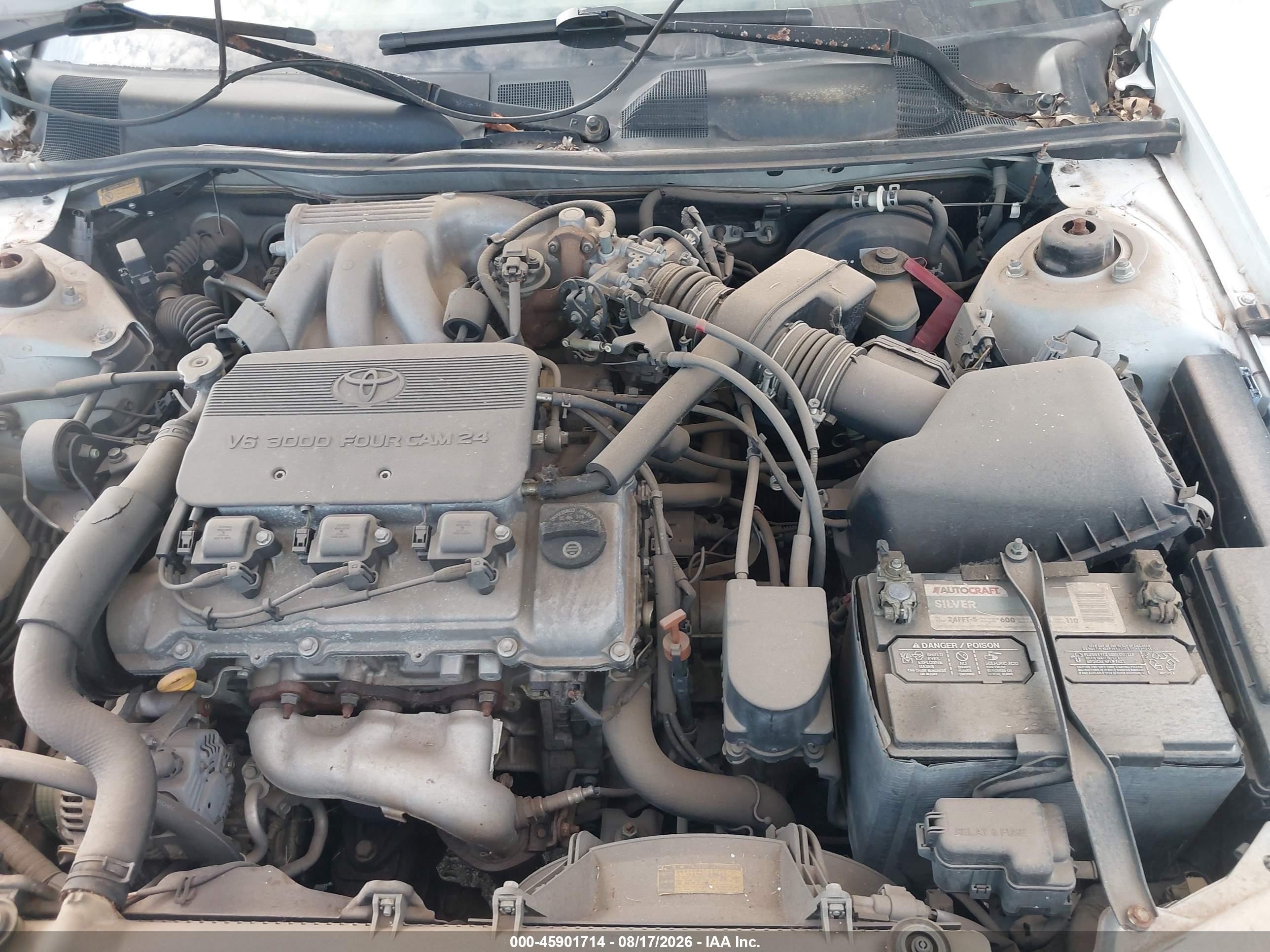 1999 Toyota Camry Le V6 Белый vin: JT2BF28K1X0217925