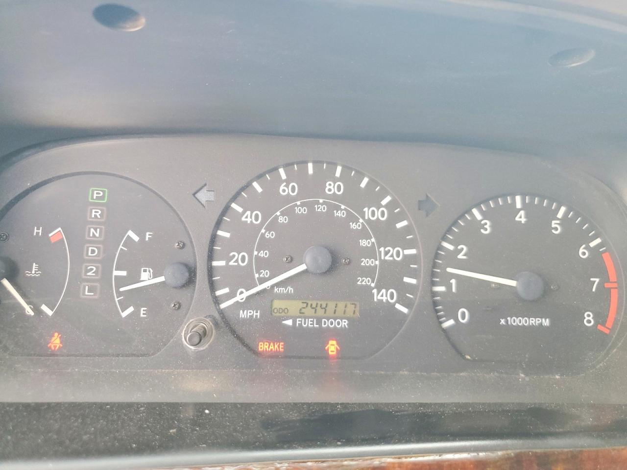 2000 Toyota Camry Le V6 Tan vin: JT2BF28K1Y0240350