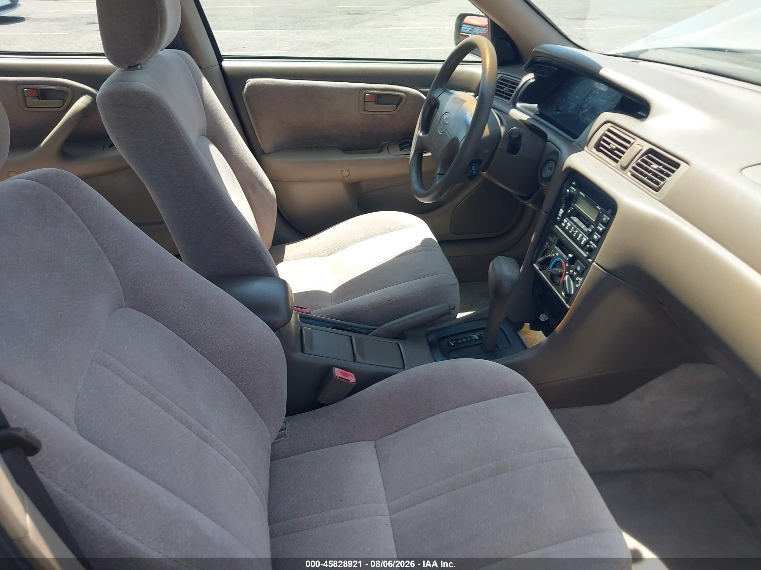 1999 Toyota Camry Le V6 Gray vin: JT2BF28K2X0201104
