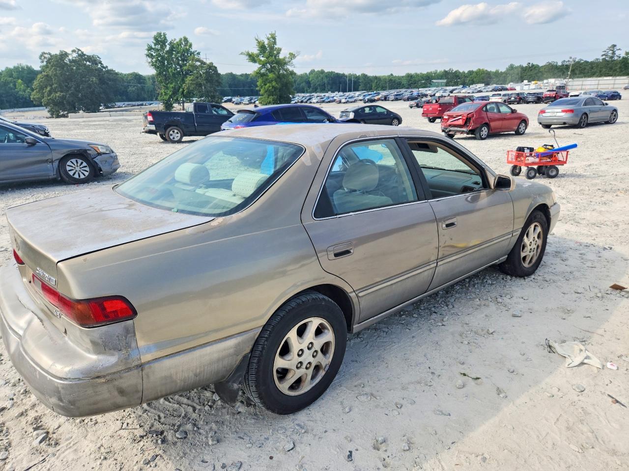 1999 Toyota Camry Le V6 Gray vin: JT2BF28K3X0189710
