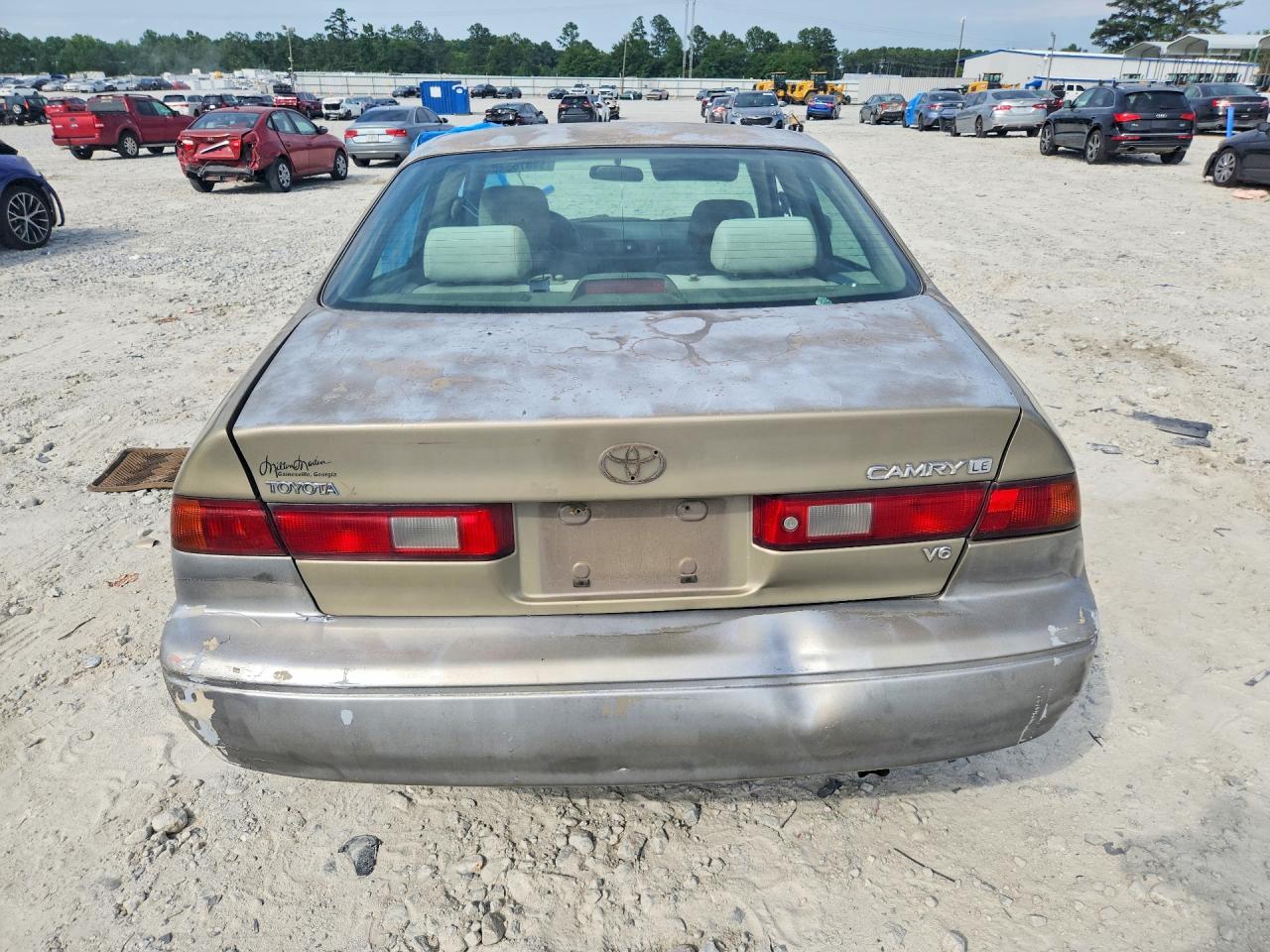 1999 Toyota Camry Le V6 Gray vin: JT2BF28K3X0189710
