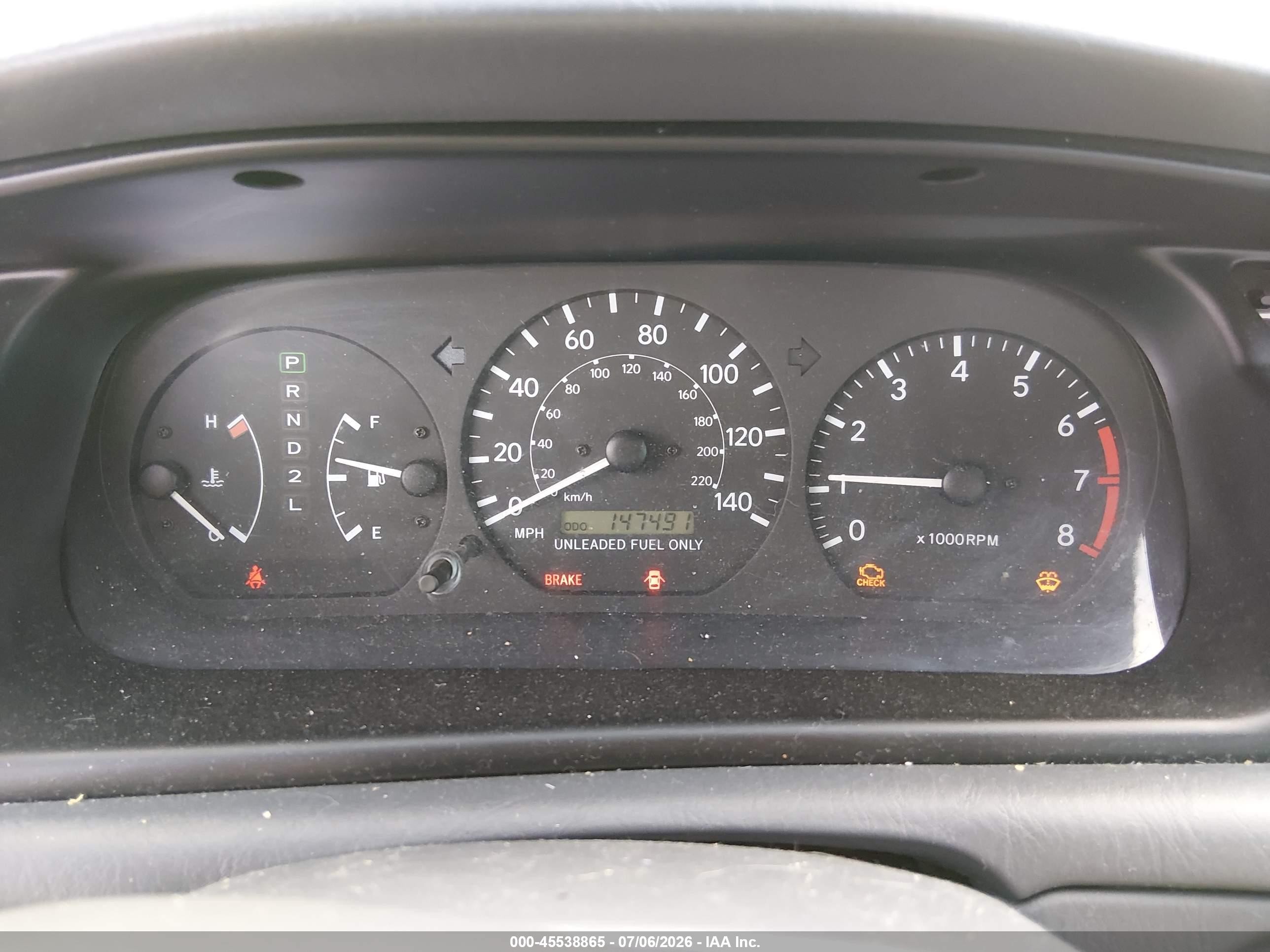 1999 Toyota Camry Le V6 White vin: JT2BF28K3X0203976