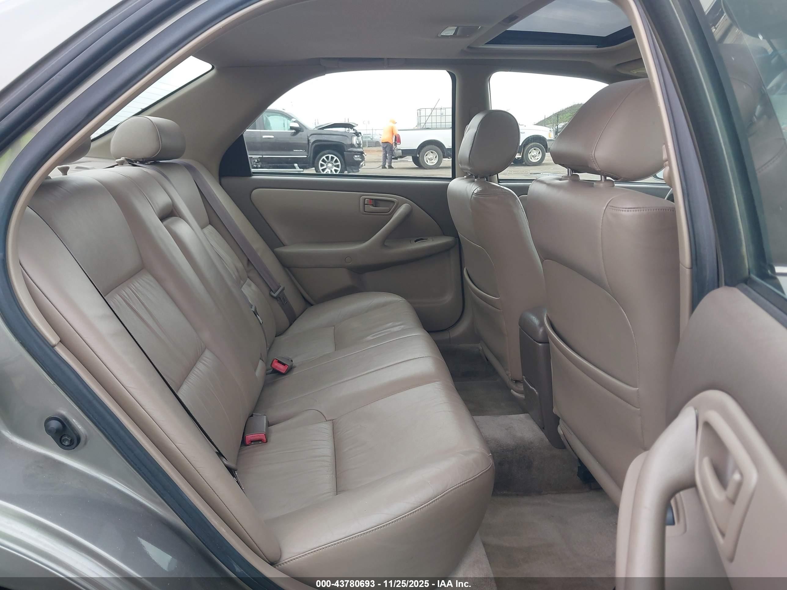 1998 Toyota Camry Xle V6 Silver vin: JT2BF28K5W0086495