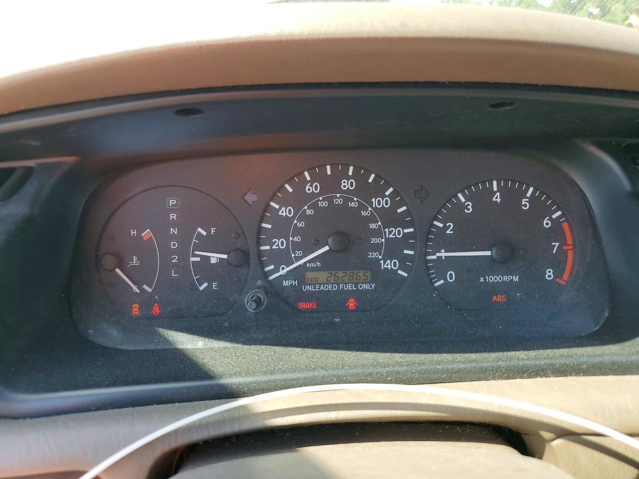 1999 Toyota Camry Le V6 Green vin: JT2BF28K5X0157955